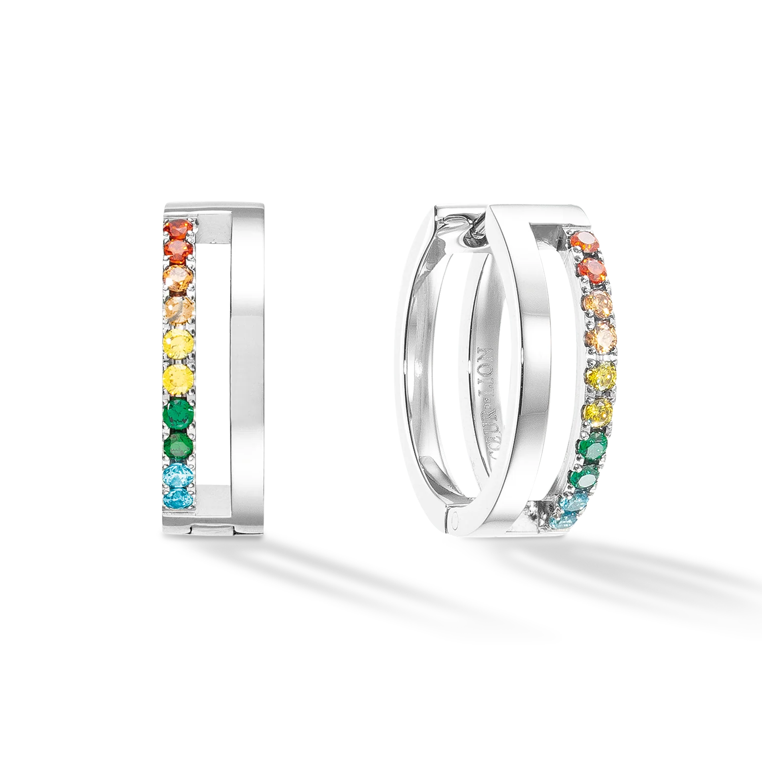Eternal Unity Hoops silver-multicolour - Image 2