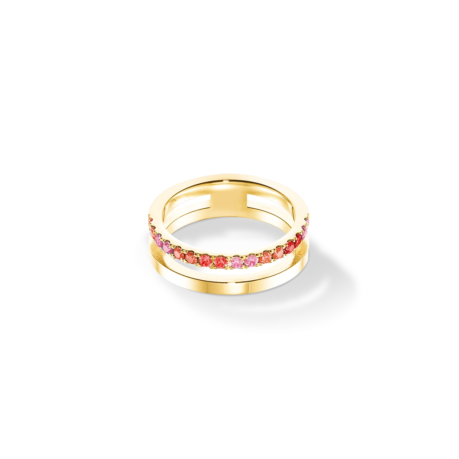 Eternal Unity Ring gold-red