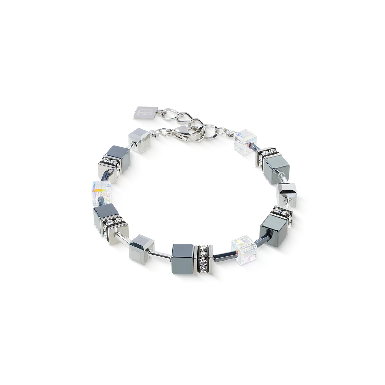 GeoCUBE® bracelet platinum