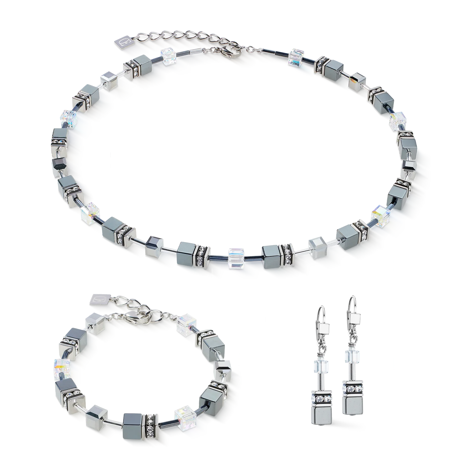 GeoCUBE® bracelet platinum - Image 3