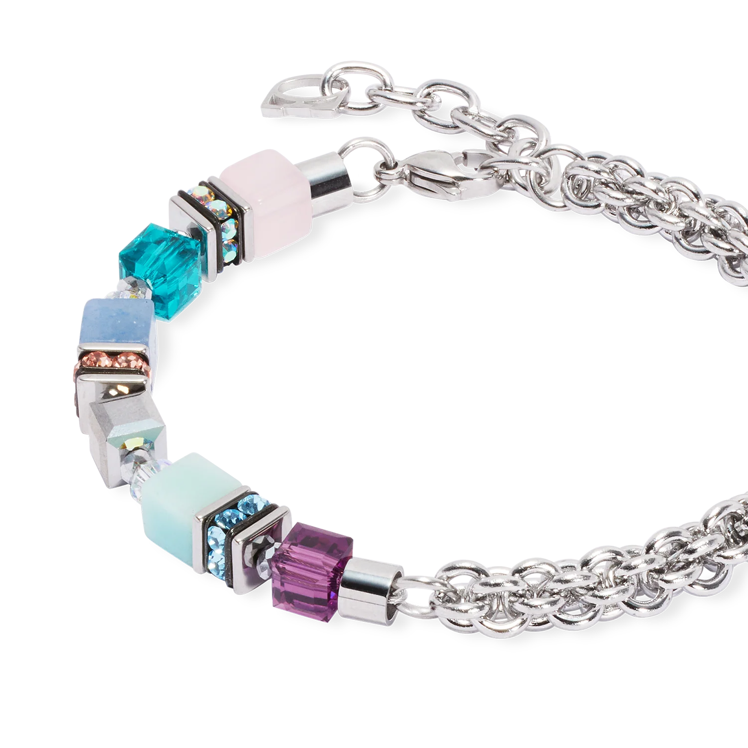 GeoCUBE® Fusion Summer bracelet silver-couture - Image 2