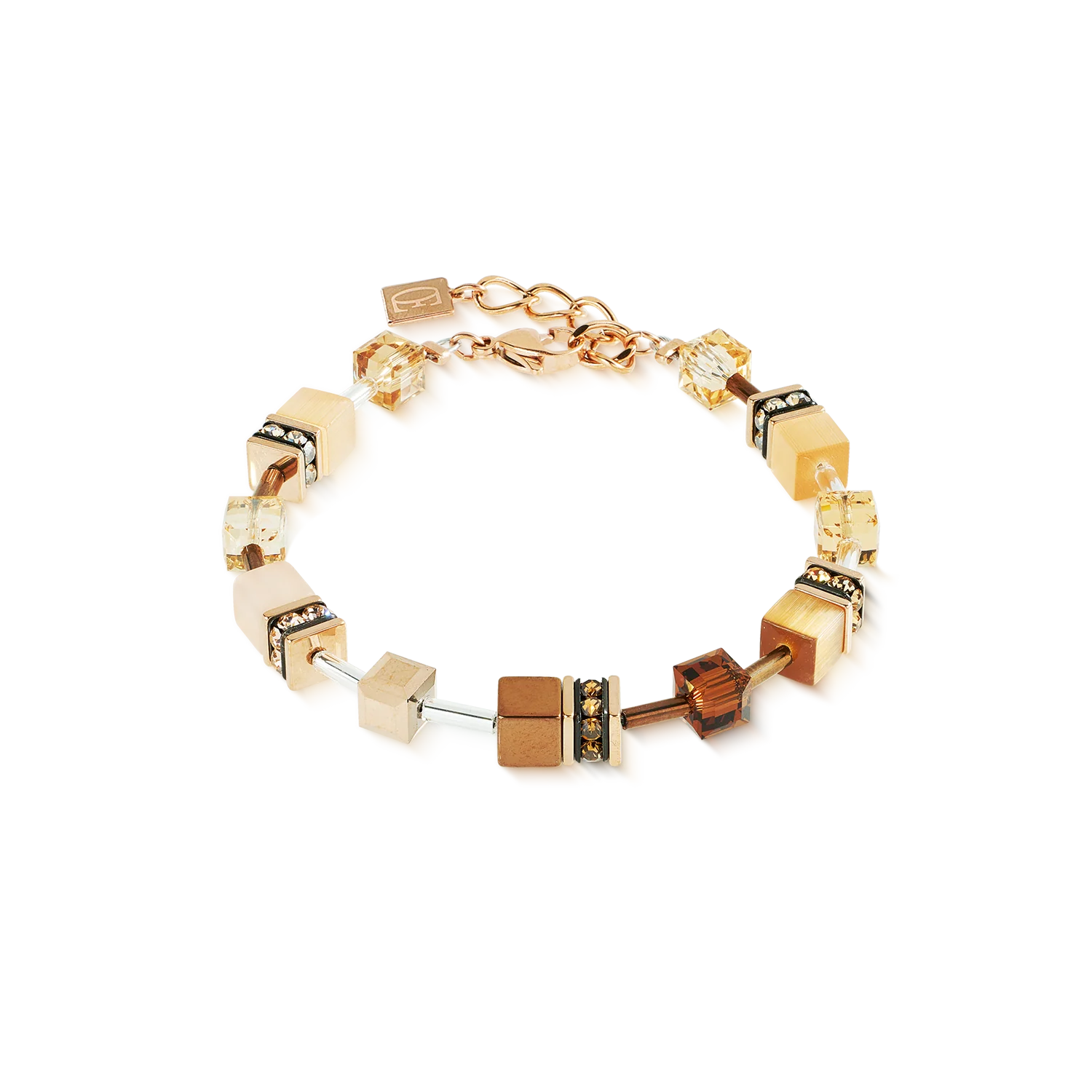 GeoCUBE® Iconic Bracelet Mocha Mousse
