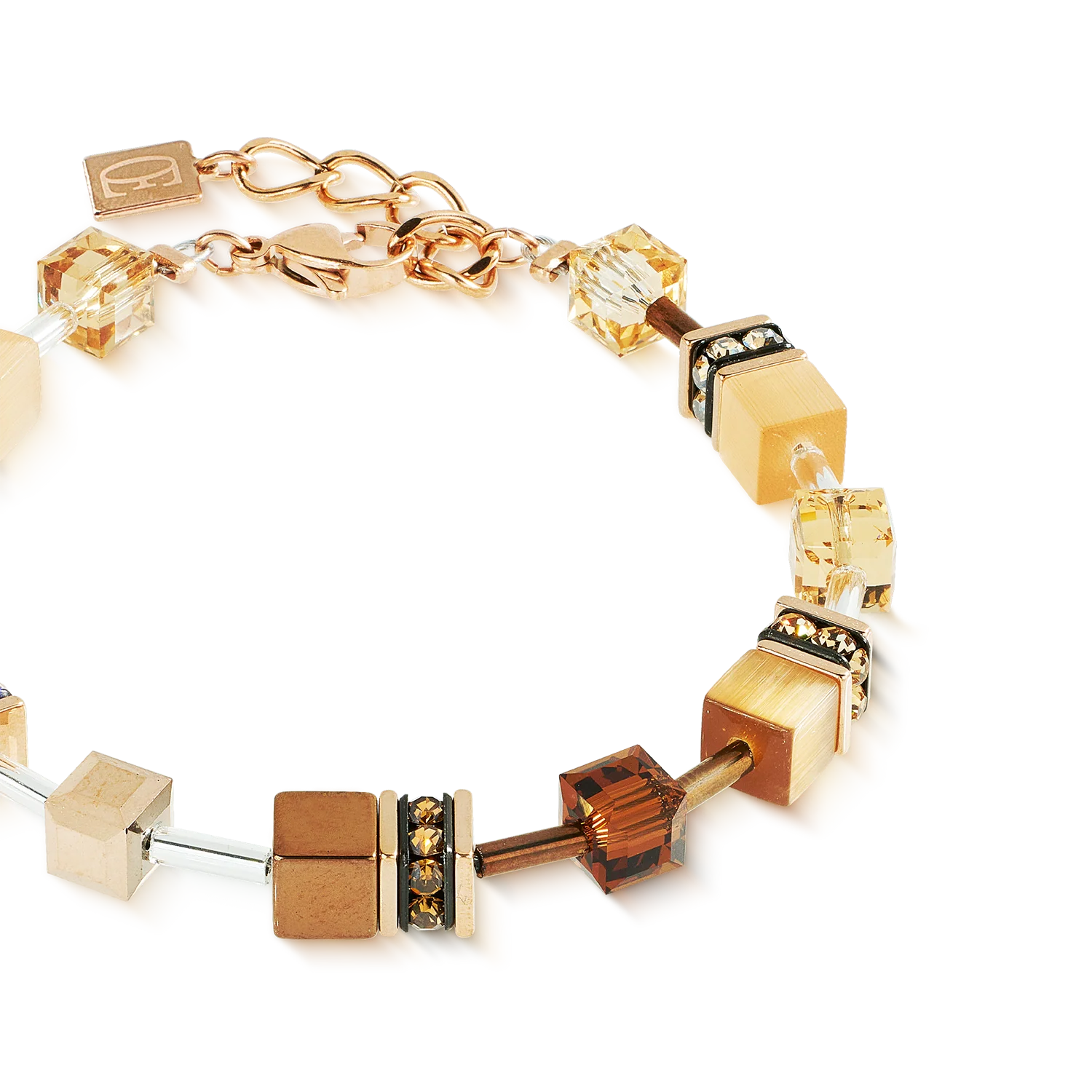 GeoCUBE® Iconic Bracelet Mocha Mousse - Image 2