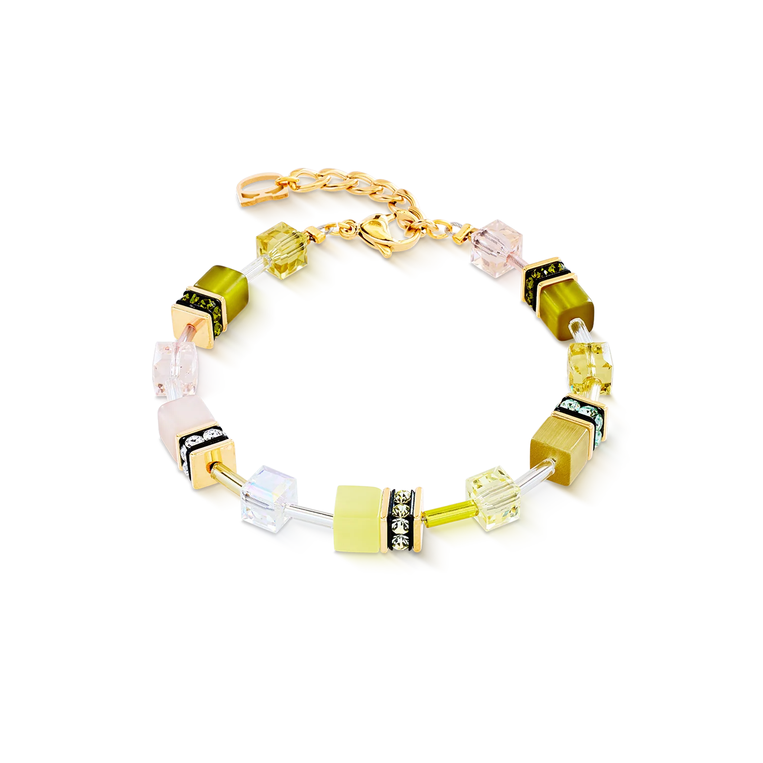 GeoCUBE® Iconic bracelet Olive Blossom
