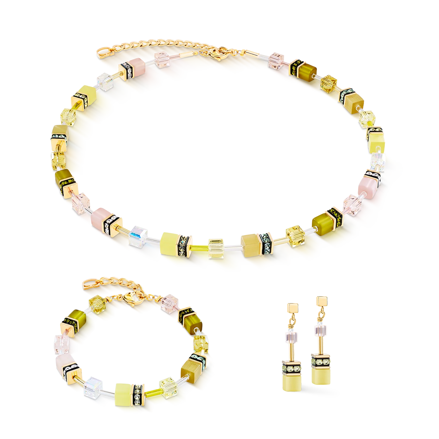GeoCUBE® Iconic bracelet Olive Blossom - Image 3