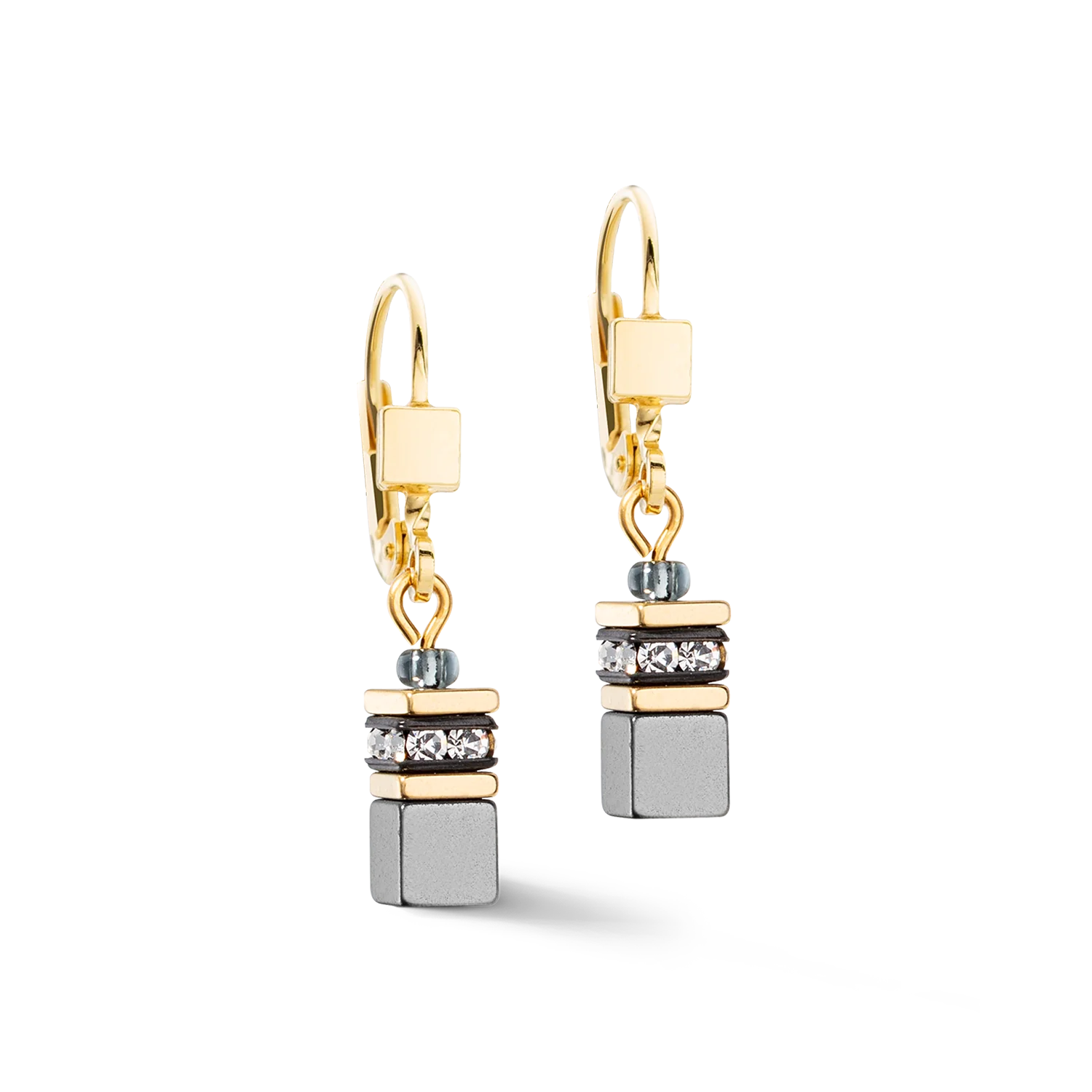 GeoCUBE® Iconic Lite Earrings Black - Image 2