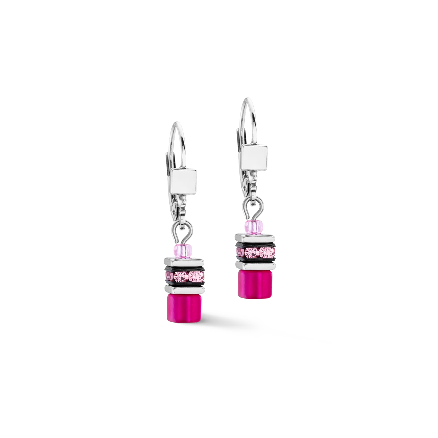GeoCUBE® Iconic Lite Earrings magenta