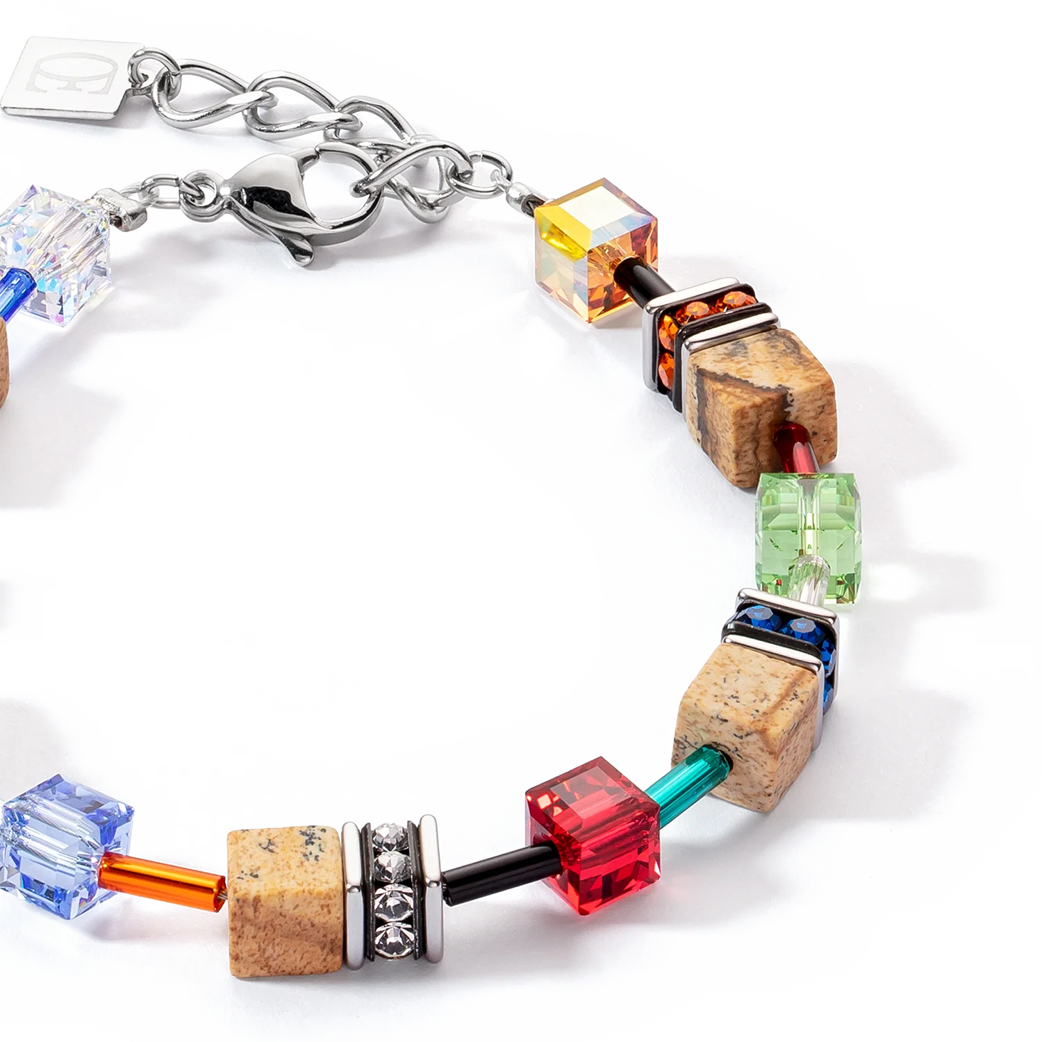 GeoCUBE® Iconic Nature bracelet multicolour brown - Image 2