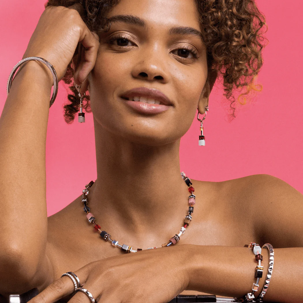 GeoCUBE® Iconic necklace Love Energy silver - Image 4