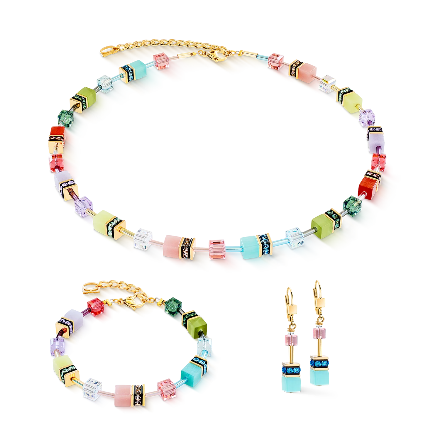 GeoCUBE® Iconic necklace Spicy Sweetness - Image 3