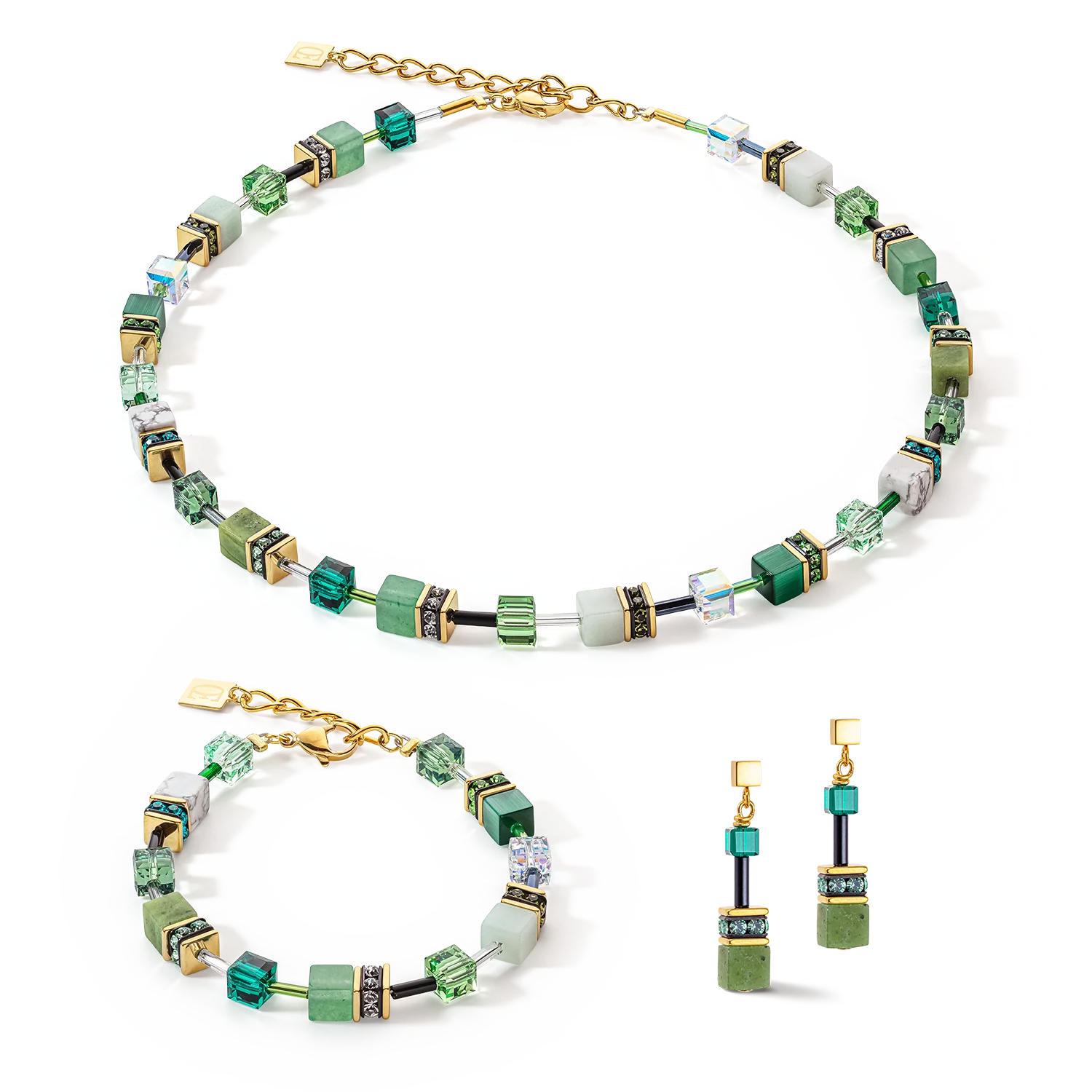 GeoCUBE® Iconic Precious bracelet green - Image 3