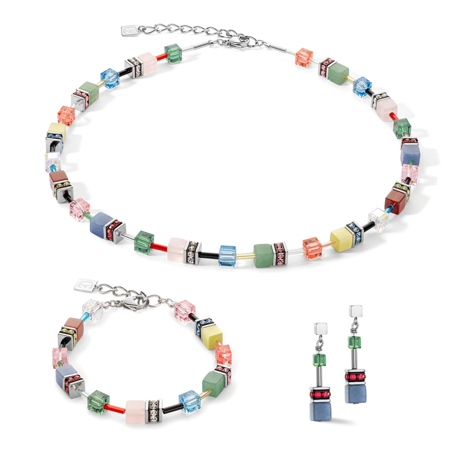 GeoCUBE® Iconic Precious bracelet Multicolour Delight - Image 3