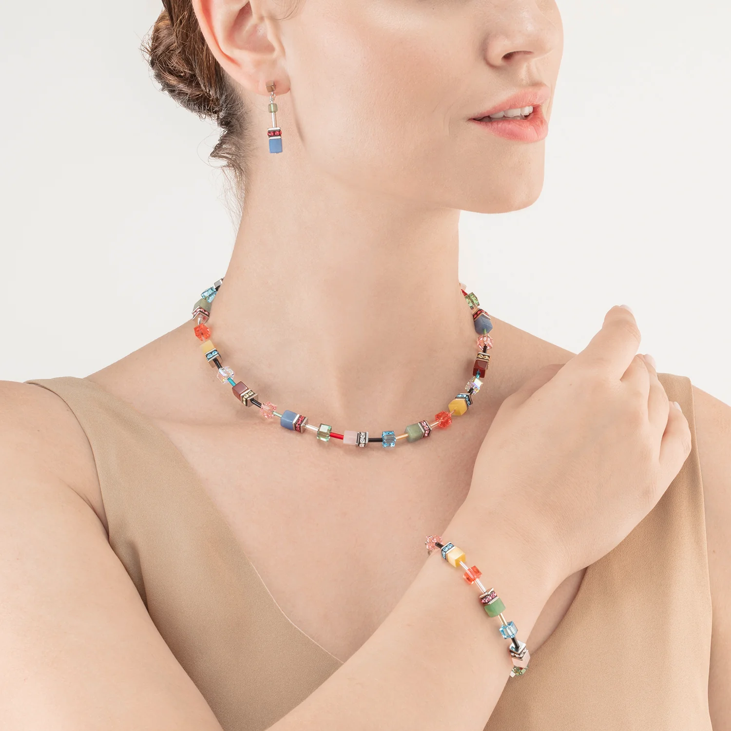 GeoCUBE® Iconic Precious bracelet Multicolour Delight - Image 4
