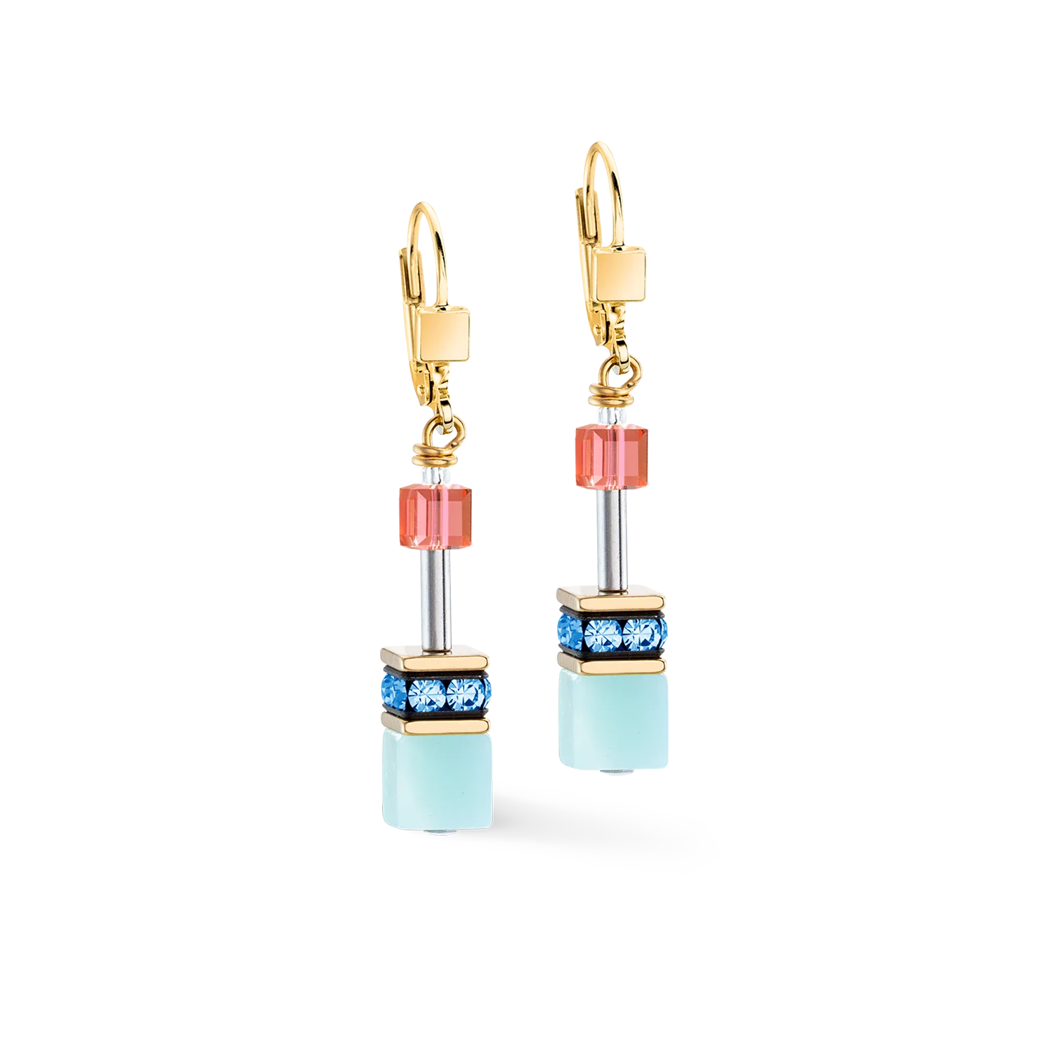 GeoCUBE® Iconic Precious earring Rainbow - Image 2