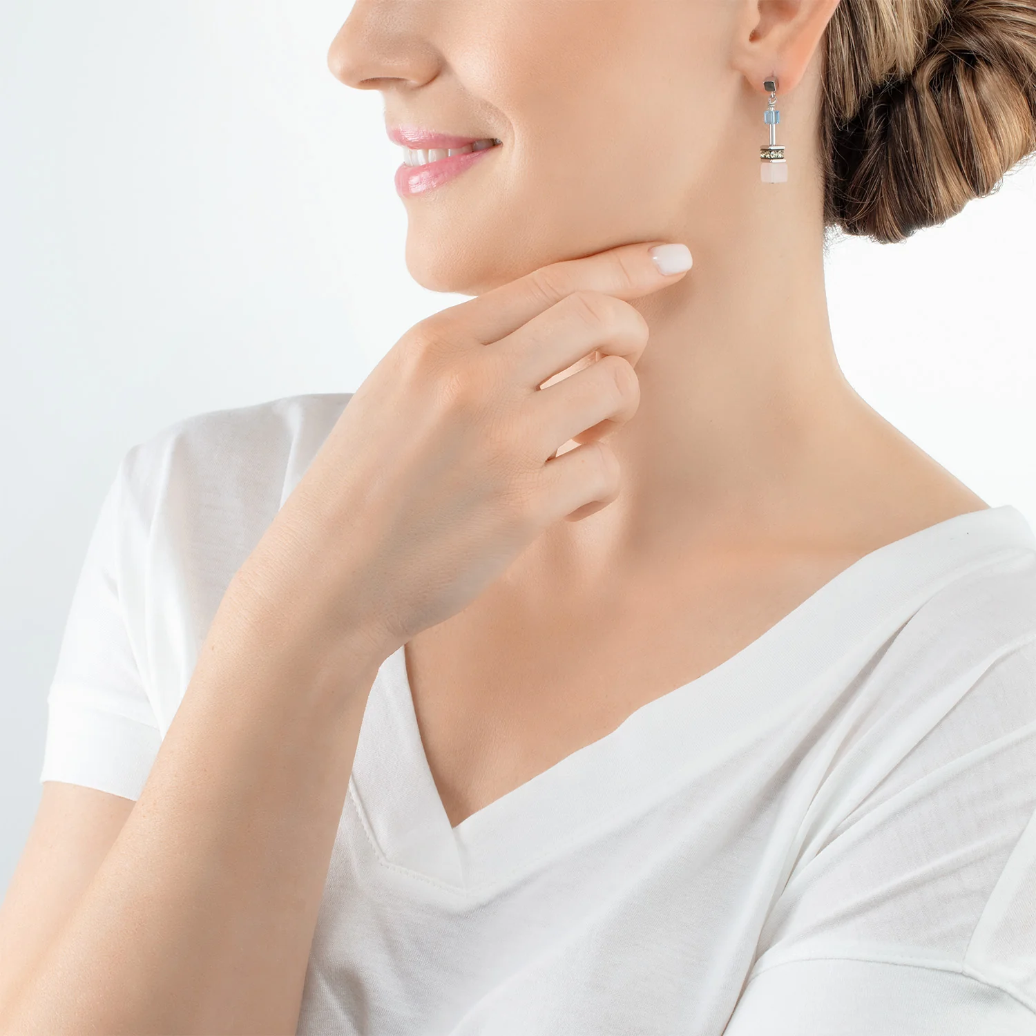 GeoCUBE® Iconic Precious earrings multicolour boho - Image 4