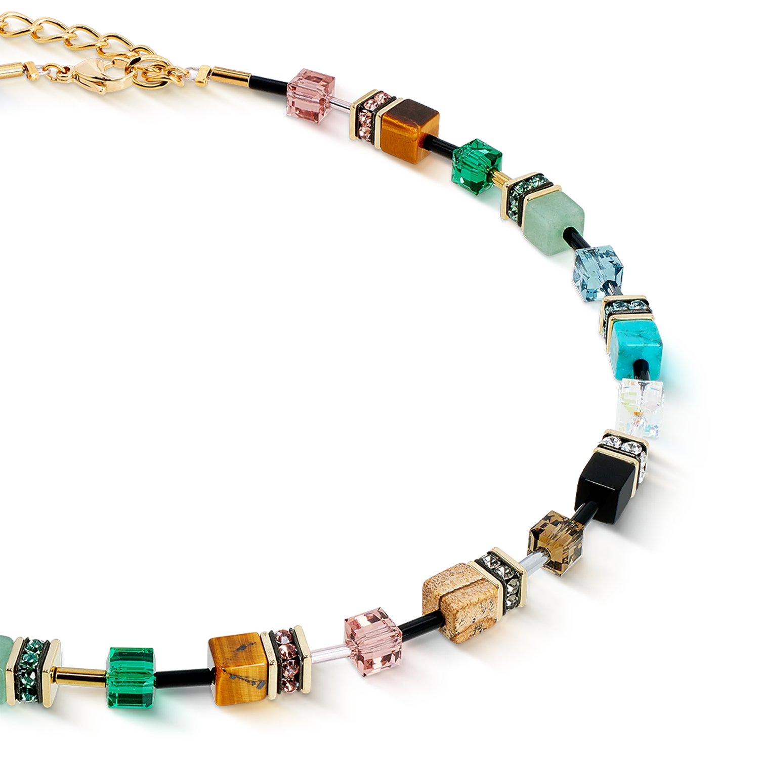 GeoCUBE® Iconic Precious necklace Art Nouveau - Image 2