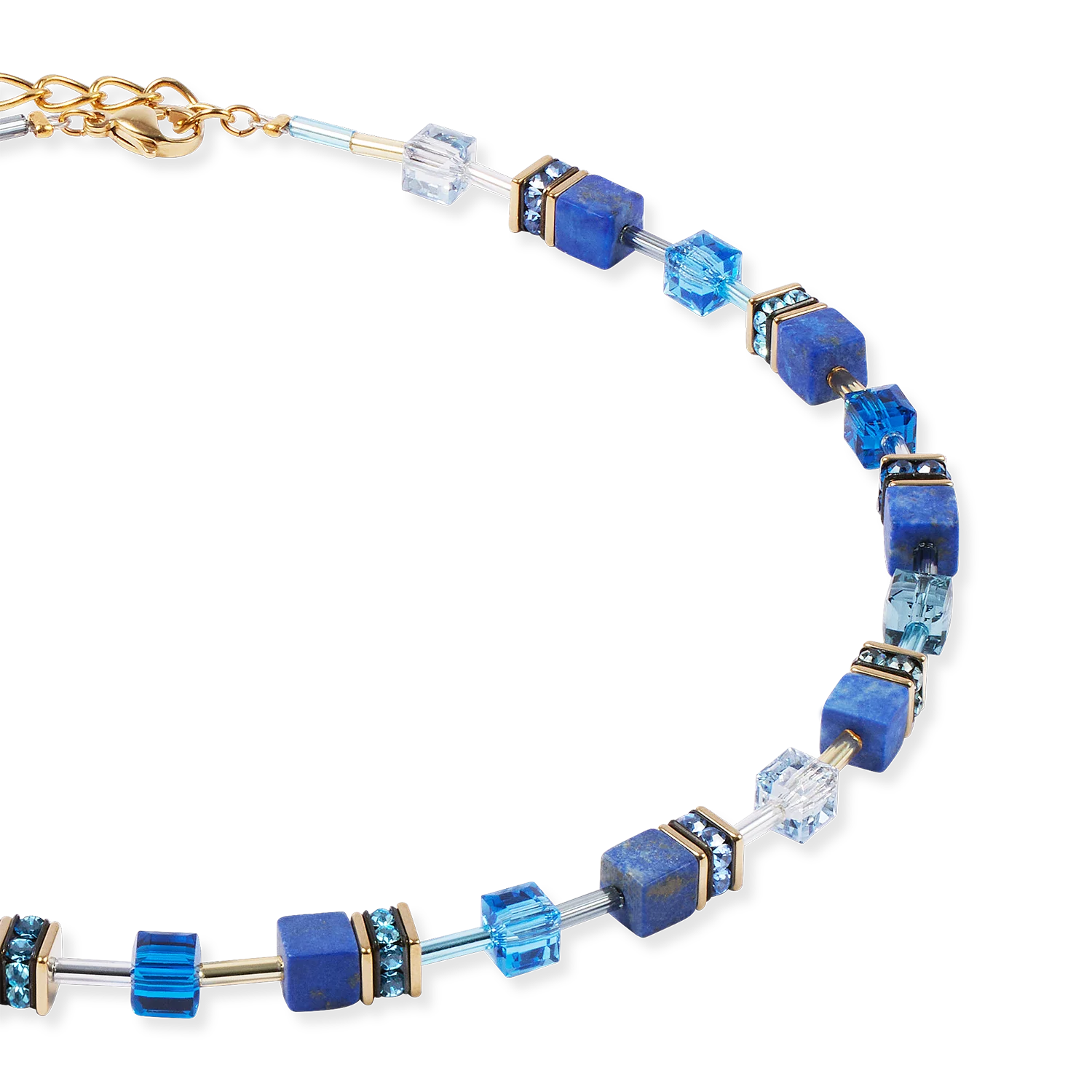 GeoCUBE® Iconic Precious necklace blue - Image 2