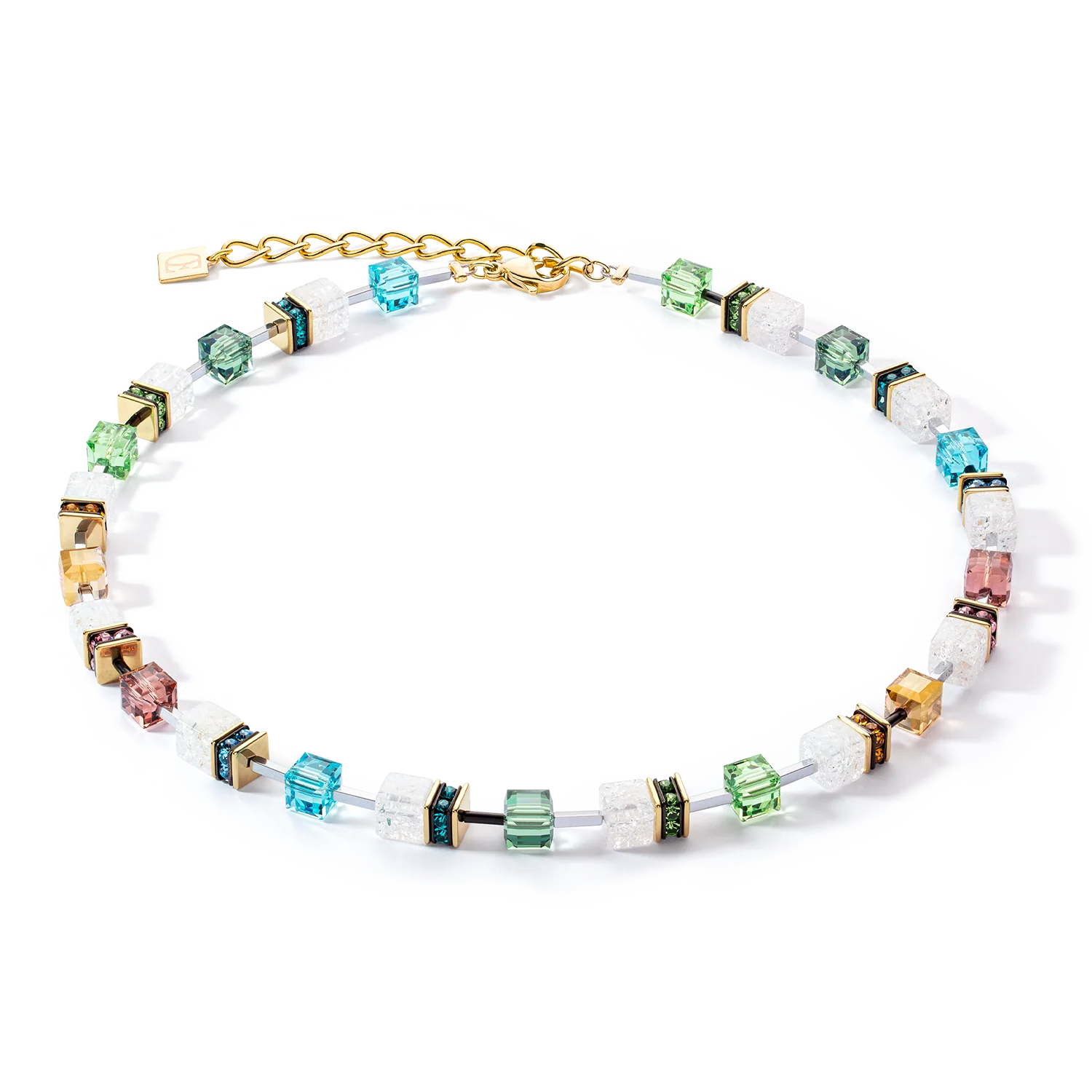 GeoCUBE® Iconic Statement Precious necklace multicolour