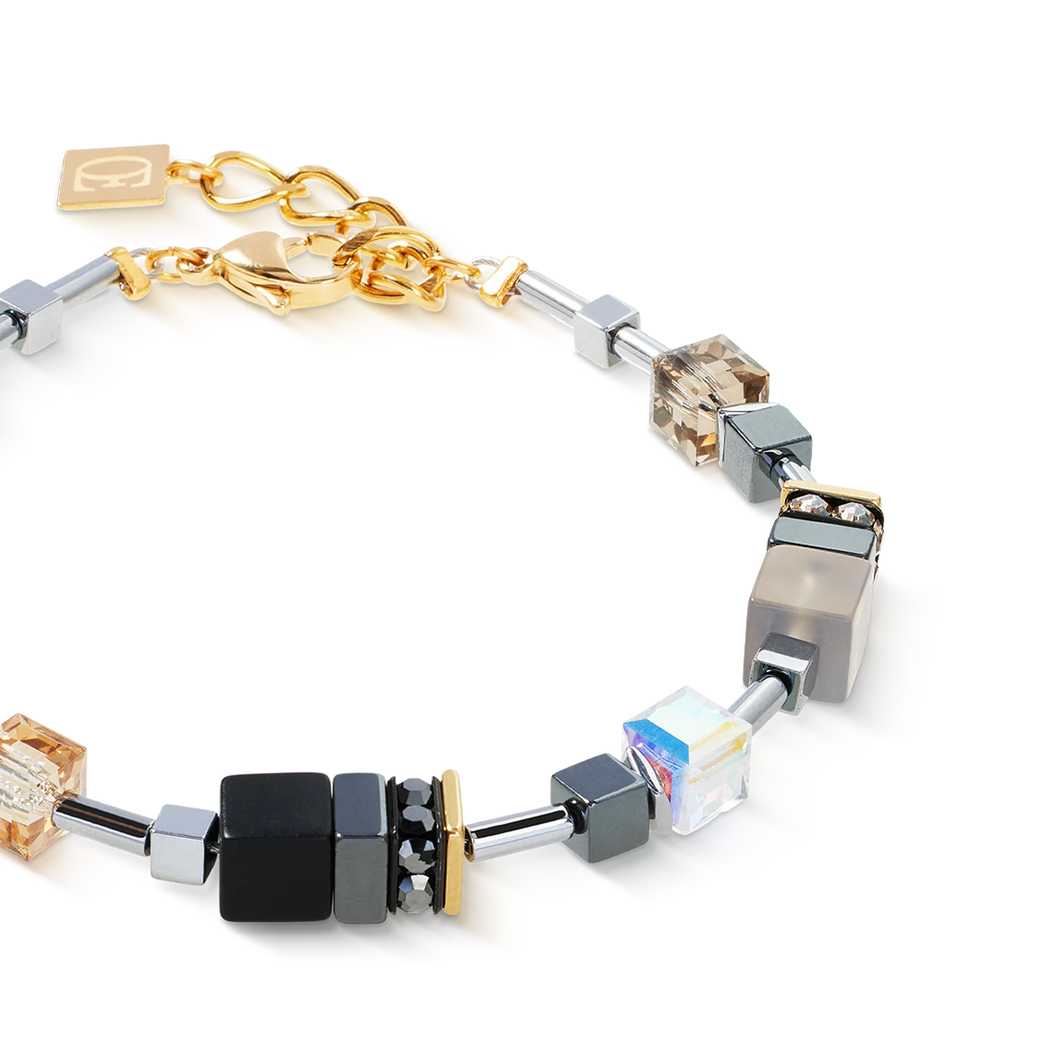 GeoCUBE® Precious Motion bracelet Stone Whisper gold - Image 2