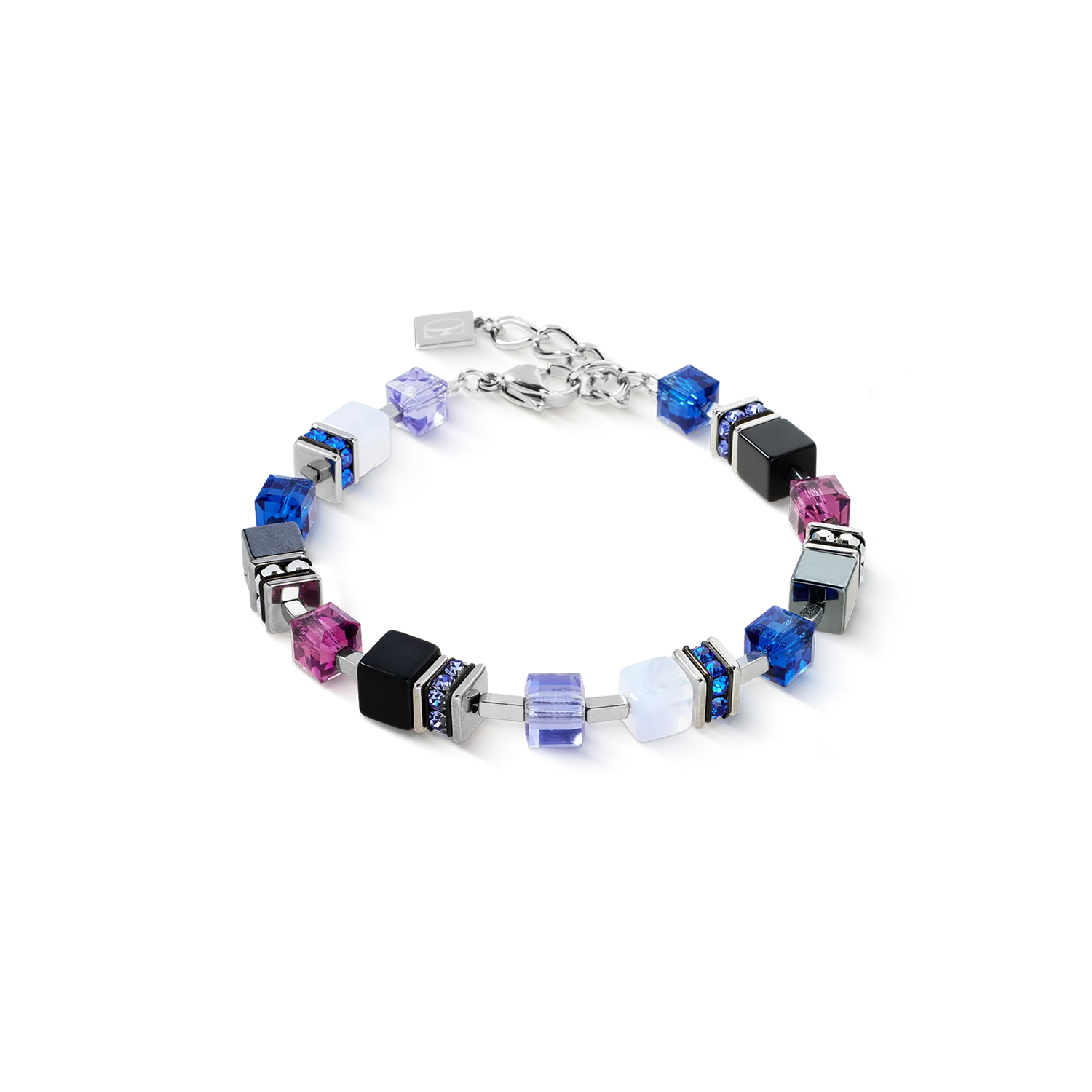 GeoCUBE® Precious Statement bracelet Blue Moon