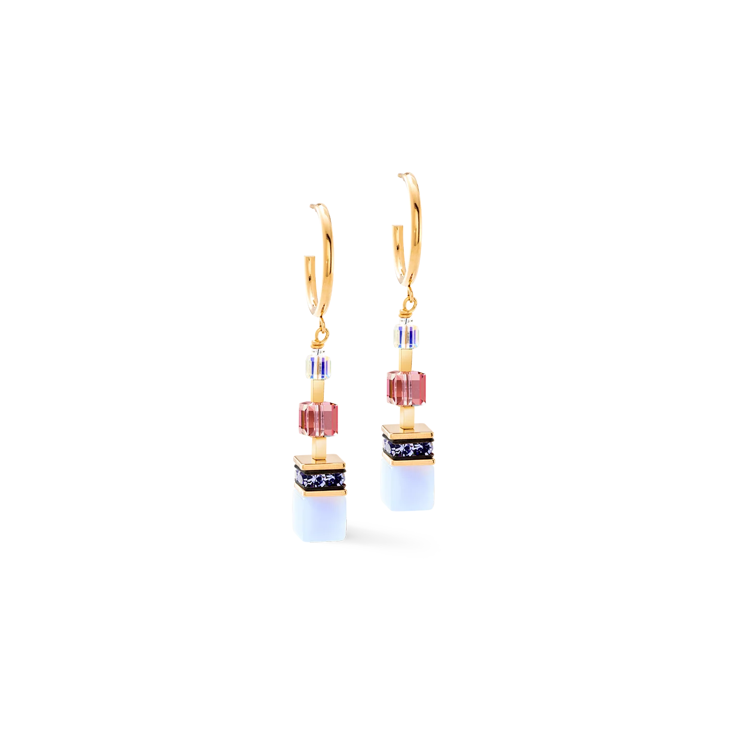 GeoCUBE® Precious Statement earrings Art Nouveau