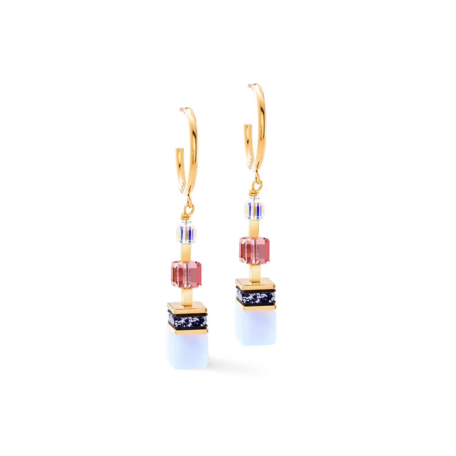 GeoCUBE® Precious Statement earrings Art Nouveau - Image 2