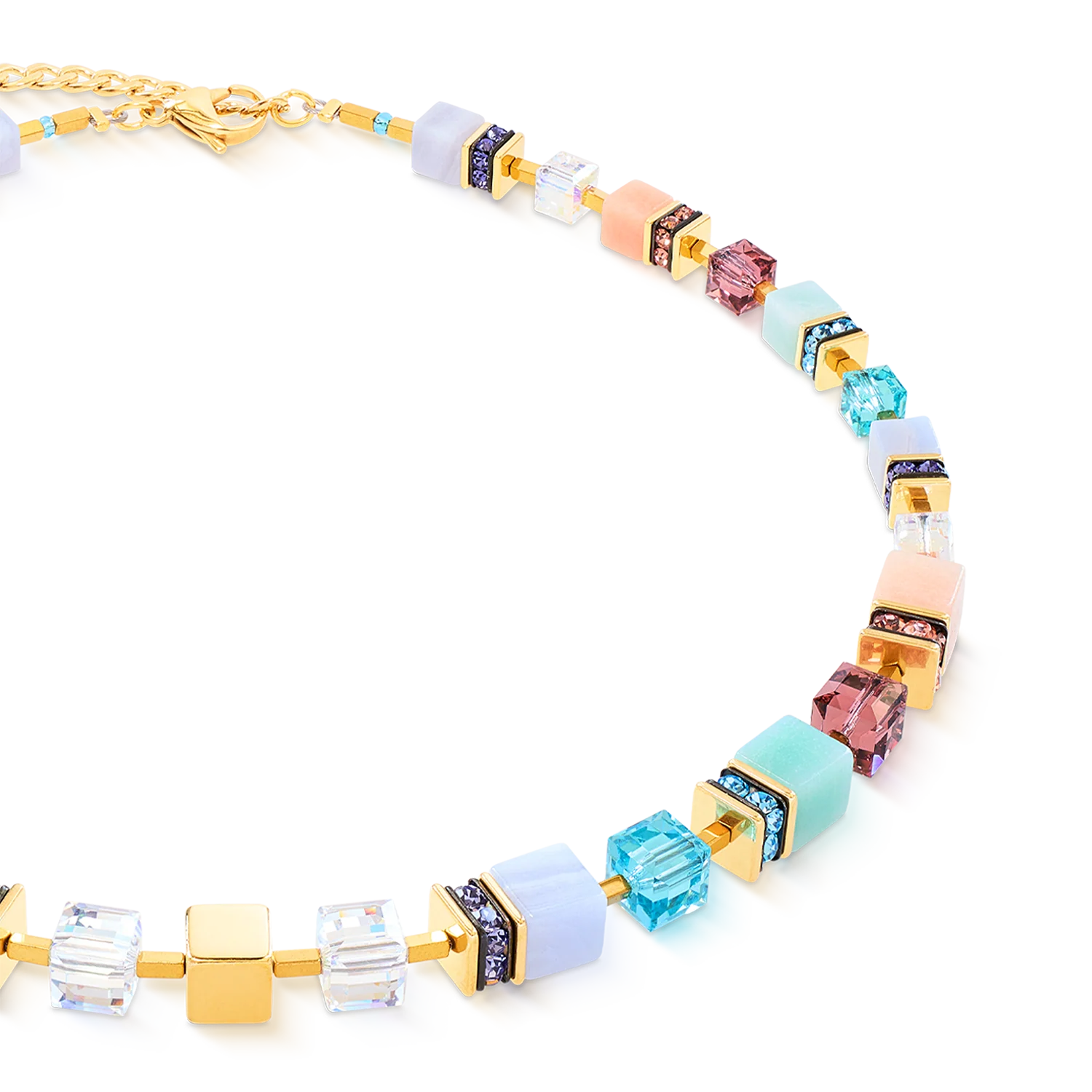 GeoCUBE® Precious Statement necklace Art Nouveau - Image 2