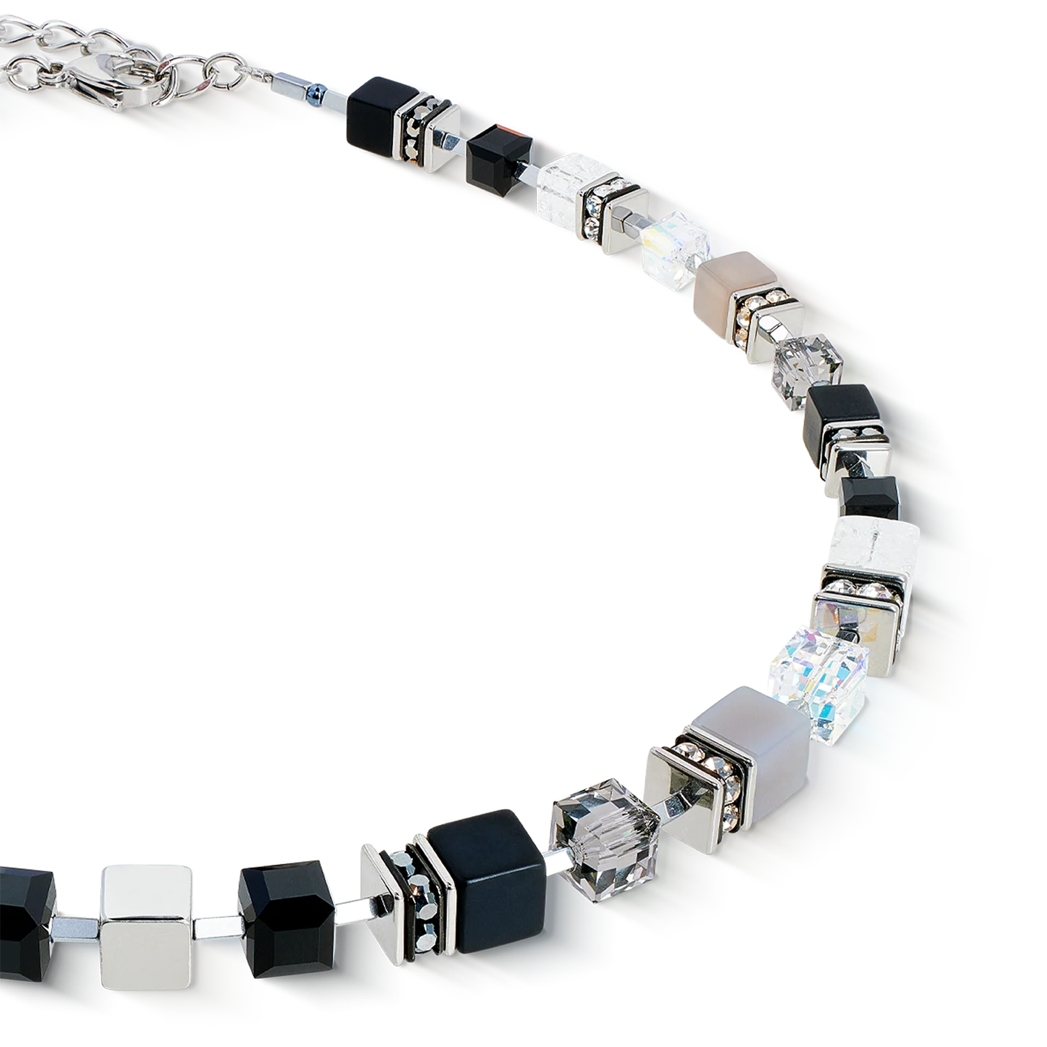 GeoCUBE® Precious Statement necklace Crystal Shadow - Image 2