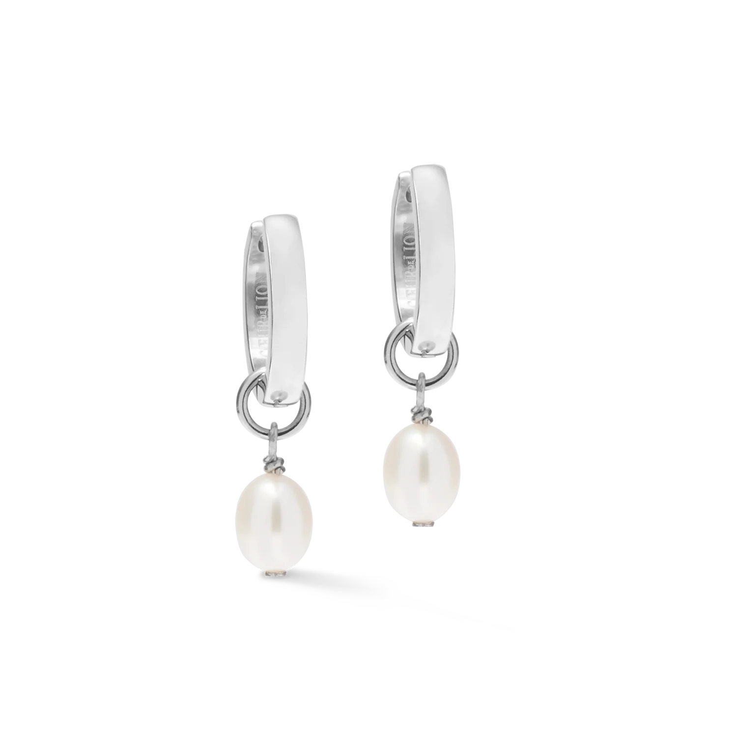 Hoop Cosmic Pearls soft silver - Image 2