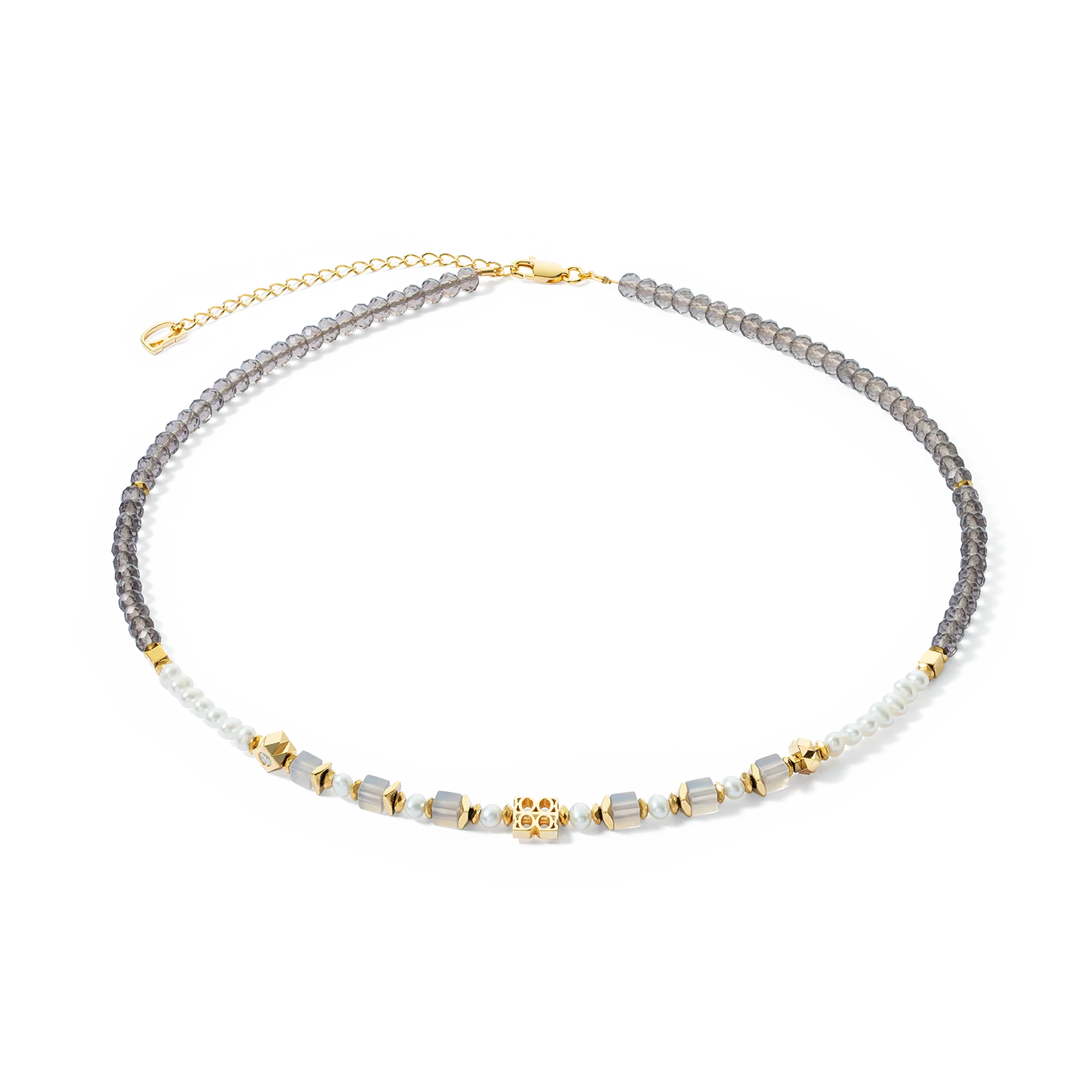 ICONIC Collection Classic Signature necklace gold-taupe