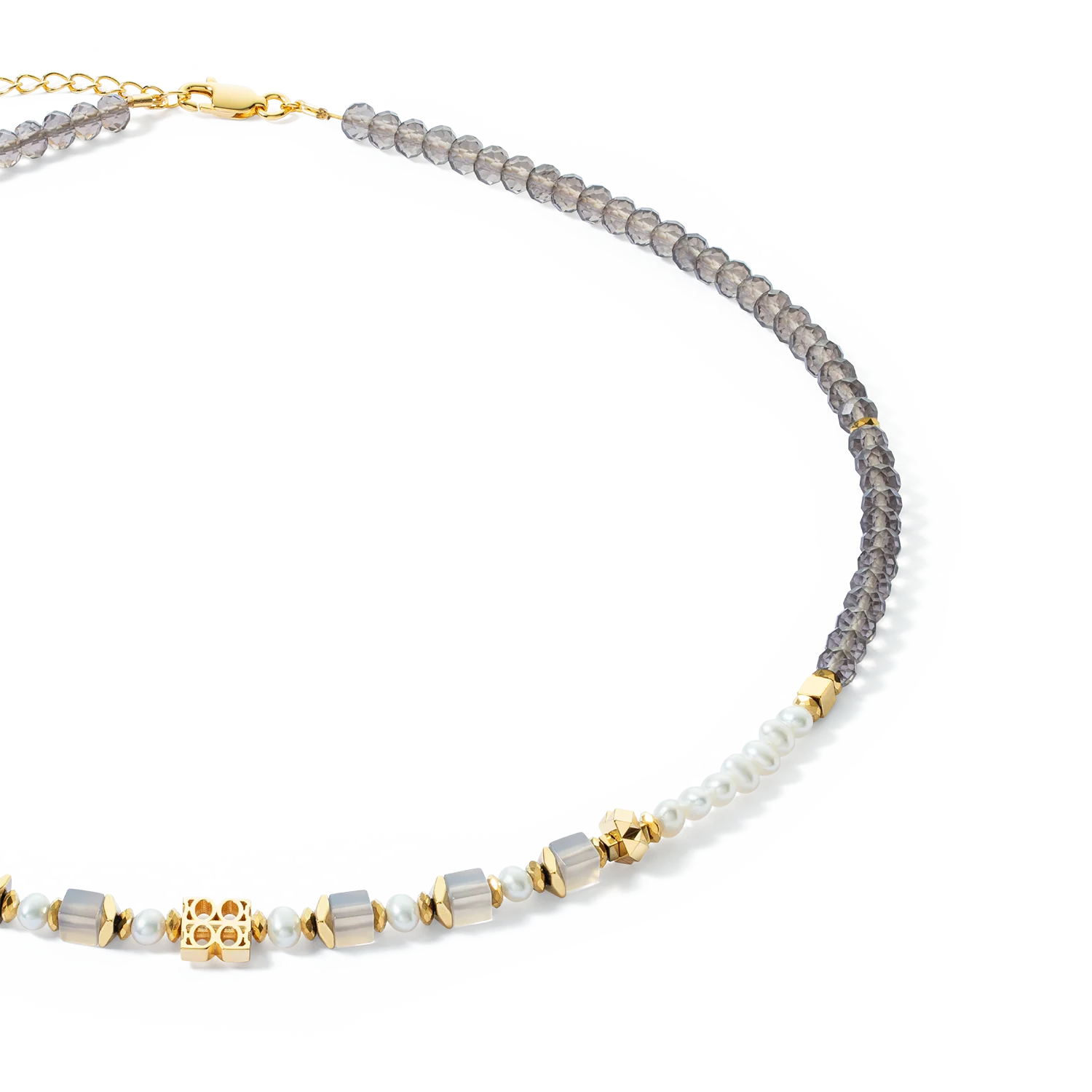 ICONIC Collection Classic Signature necklace gold-taupe - Image 2