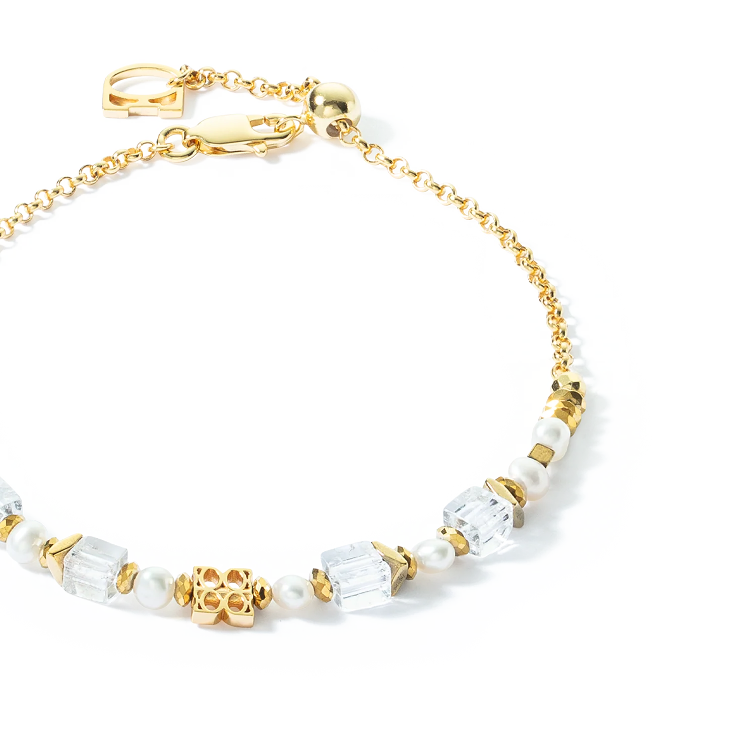 ICONIC Collection Signature bracelet gold-white - Image 2
