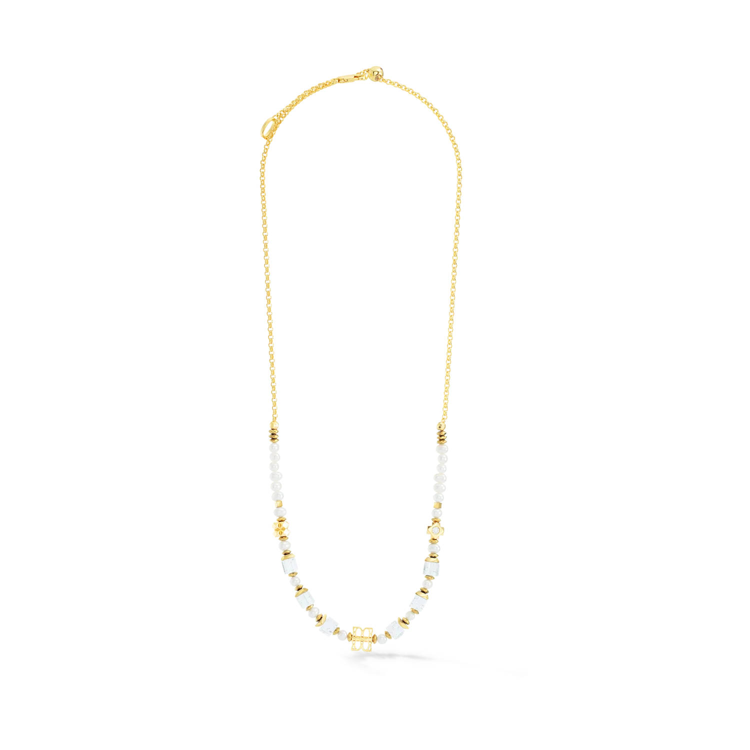 ICONIC Collection Signature necklace gold-white