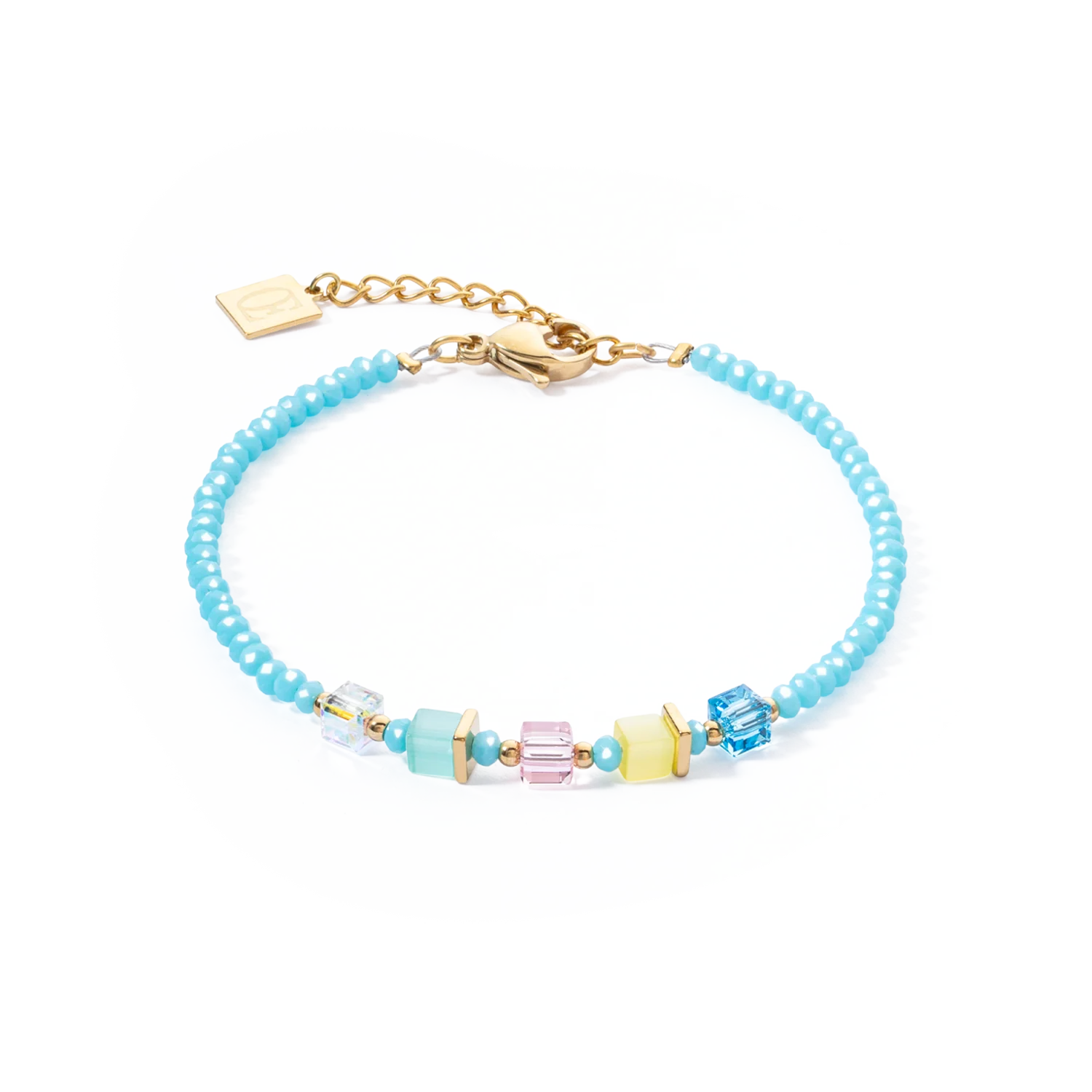 Joyful Colours bracelet turquoise-multicolour