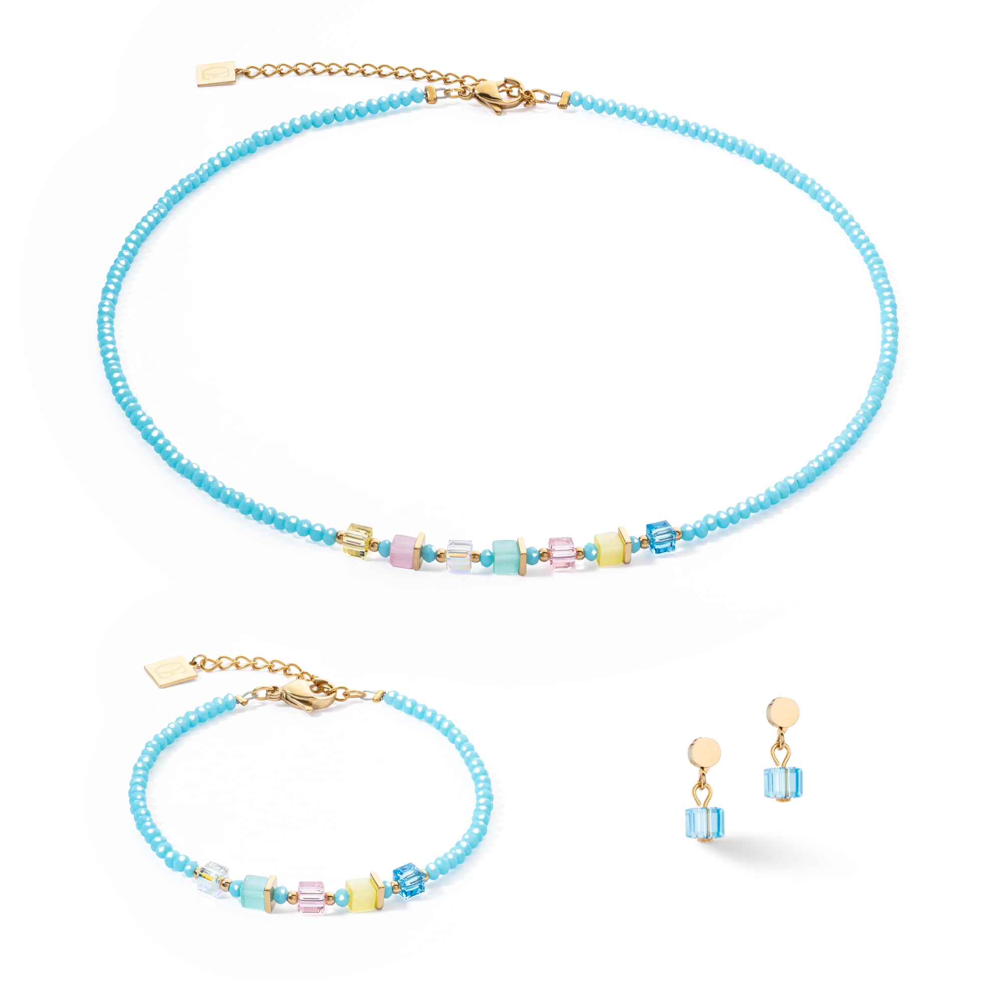 Joyful Colours bracelet turquoise-multicolour - Image 3