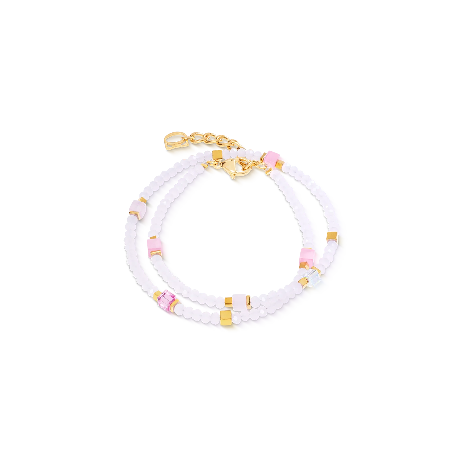 Joyful Colours Flex Bracelet gold-pink