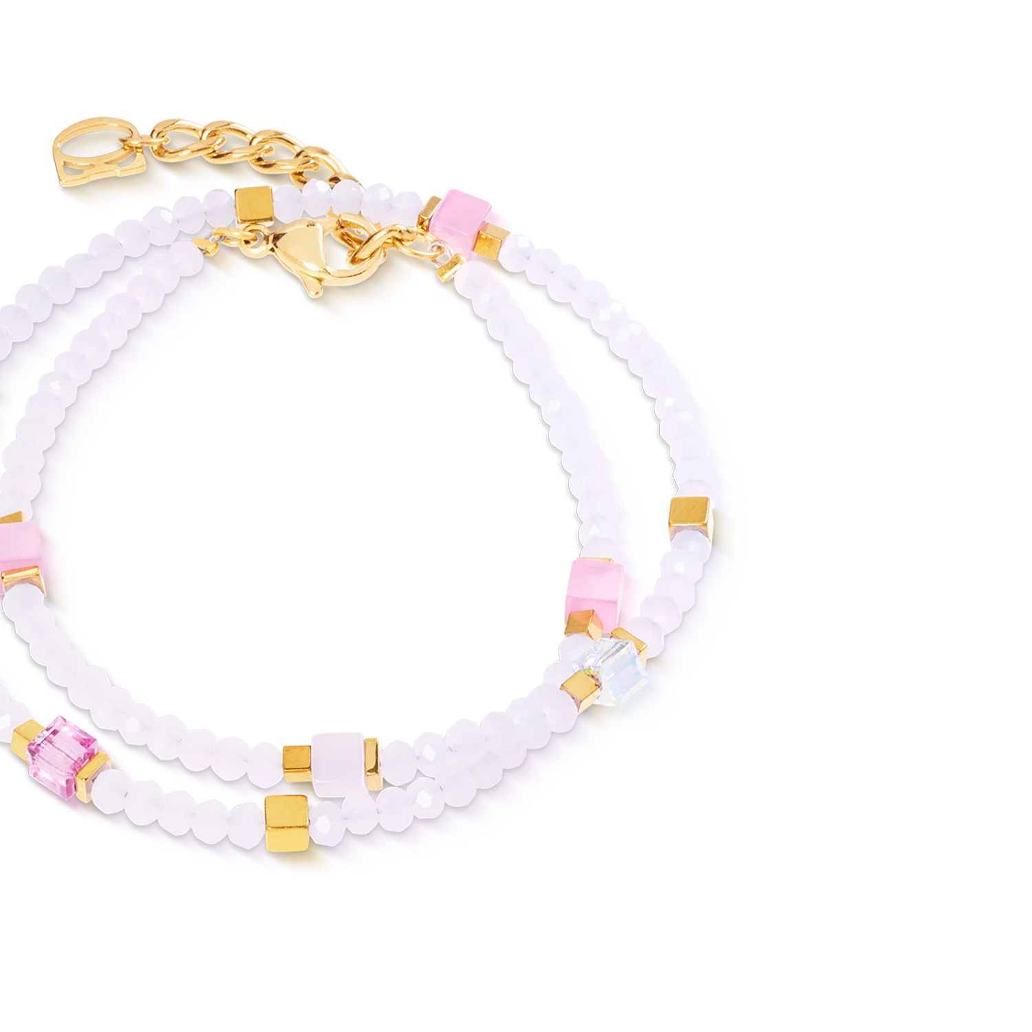 Joyful Colours Flex Bracelet gold-pink - Image 2