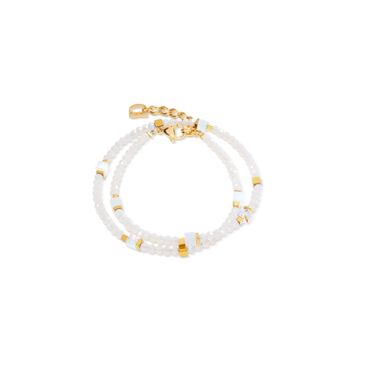 Joyful Colours Flex Bracelet gold-white