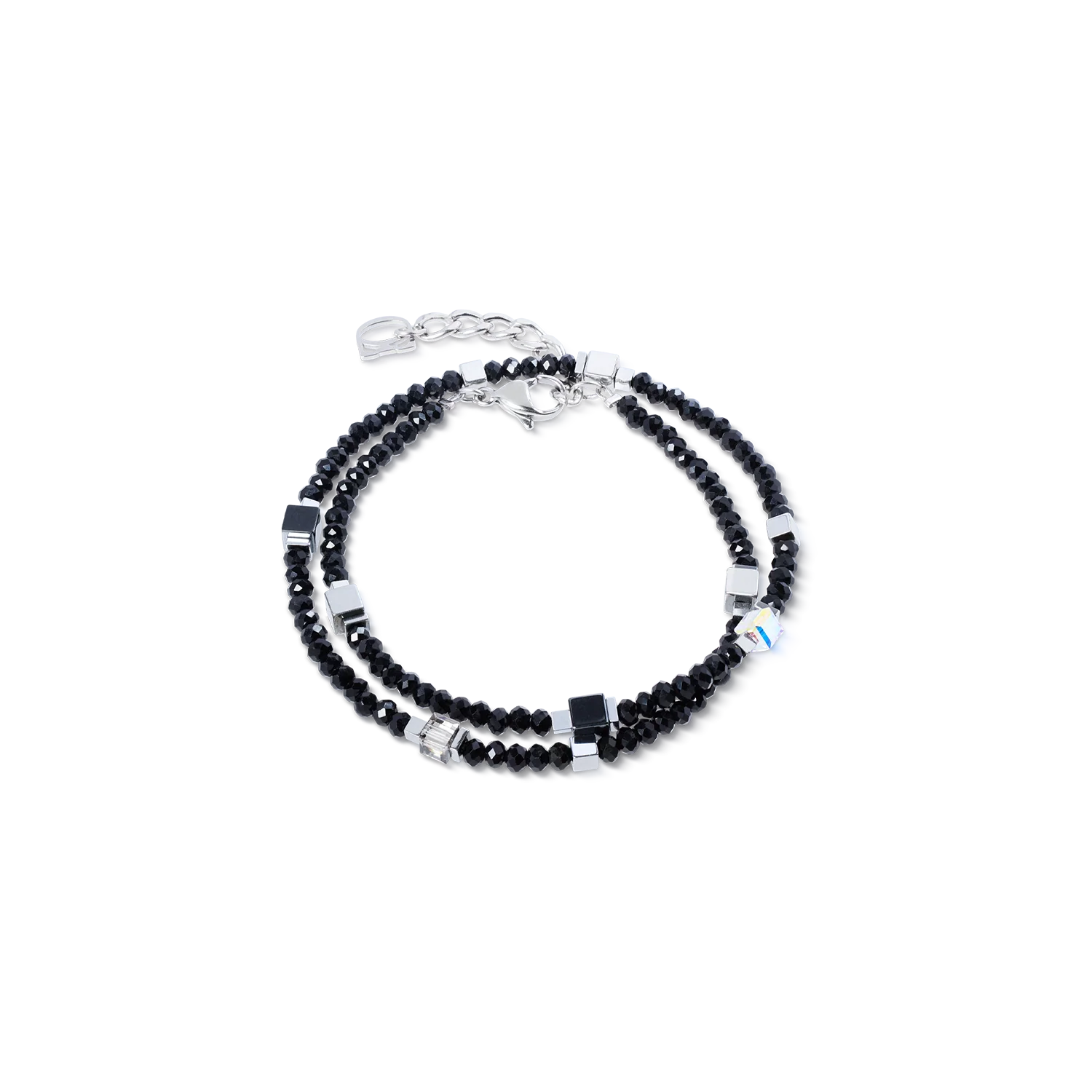 Joyful Colours Flex Bracelet silver-black