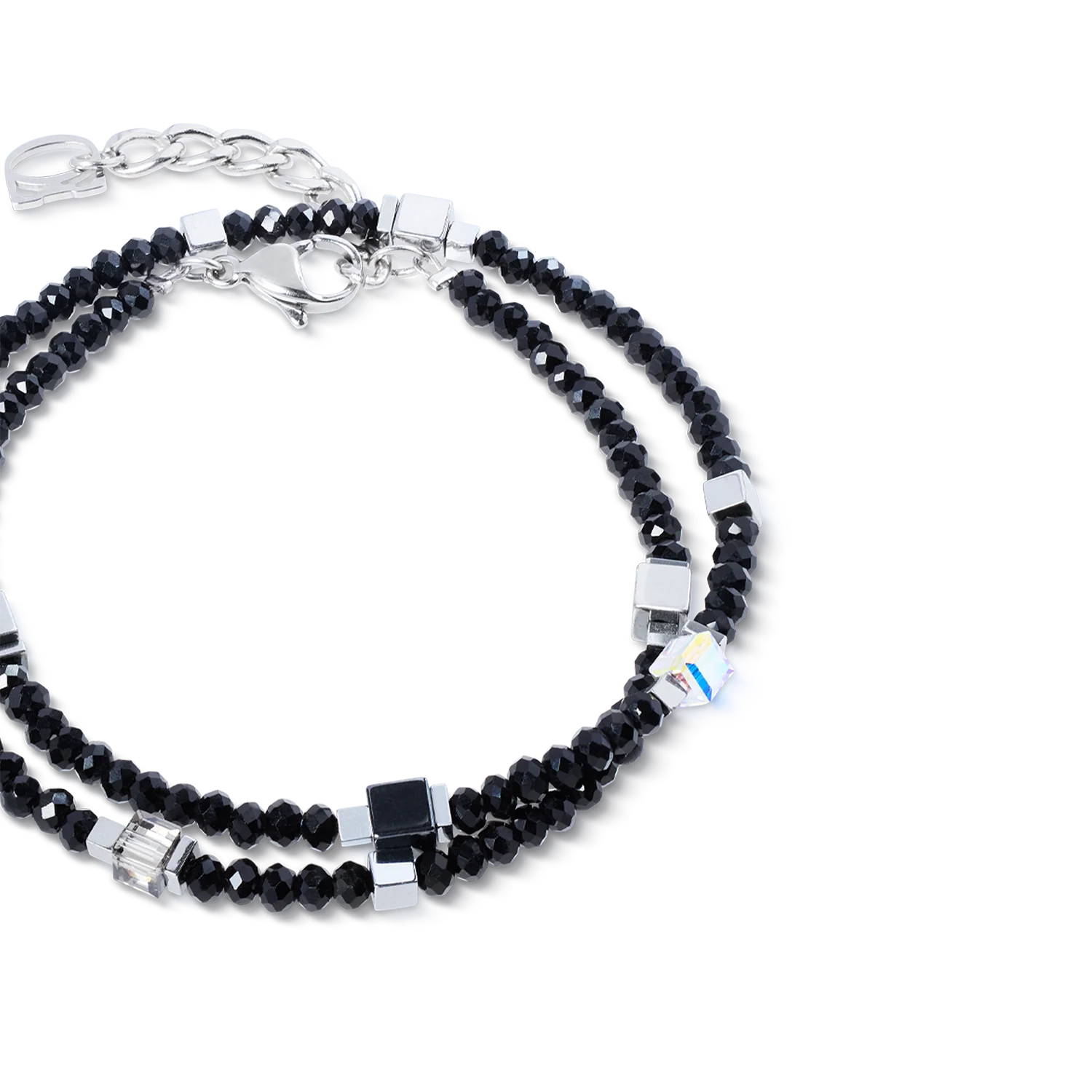 Joyful Colours Flex Bracelet silver-black - Image 2