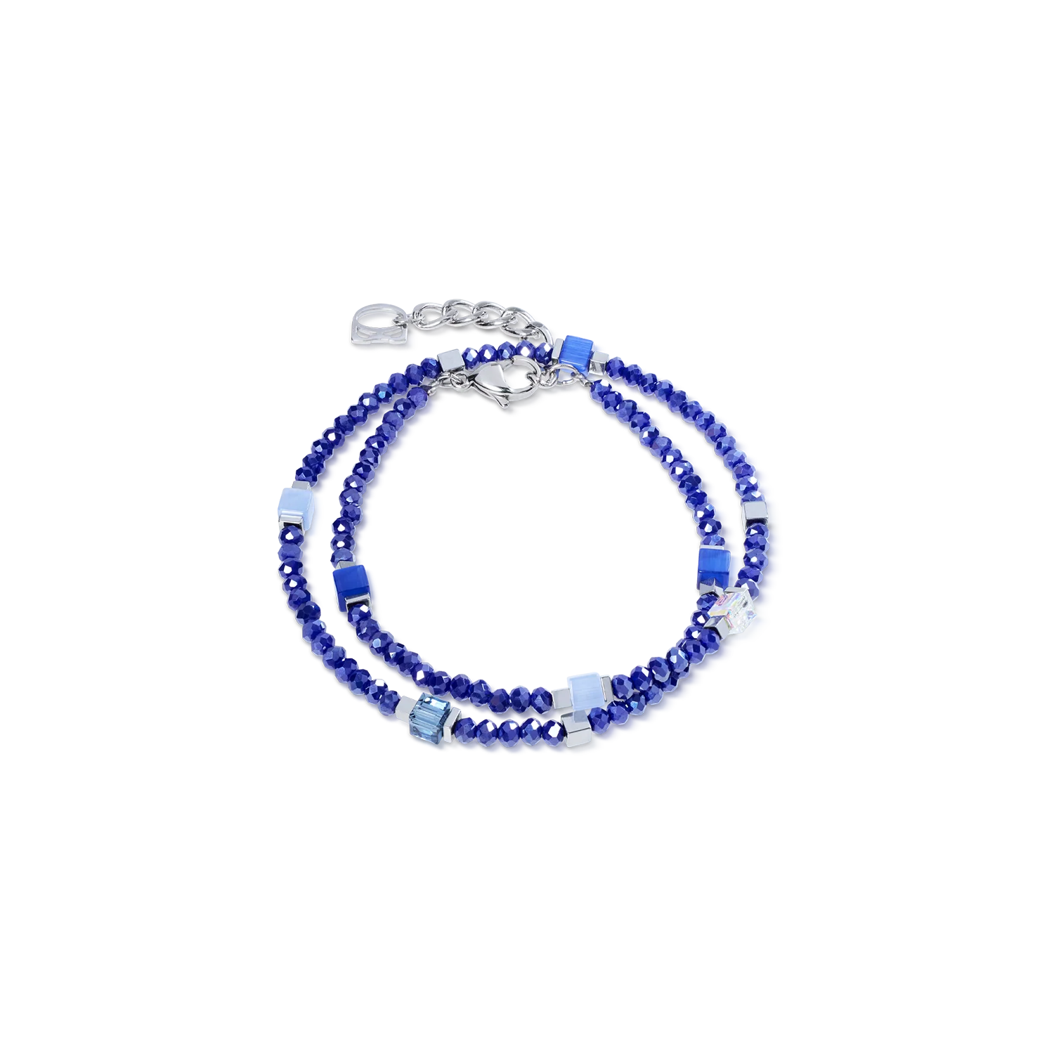 Joyful Colours Flex Bracelet silver-blue