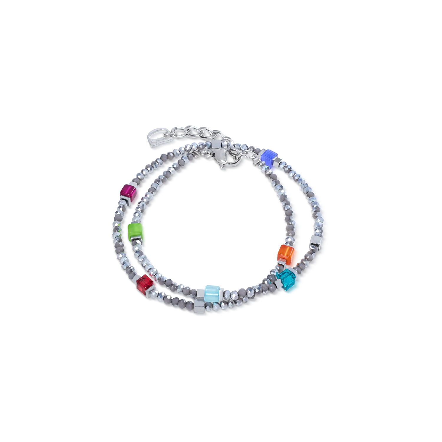 Joyful Colours Flex Bracelet silver-multicolour