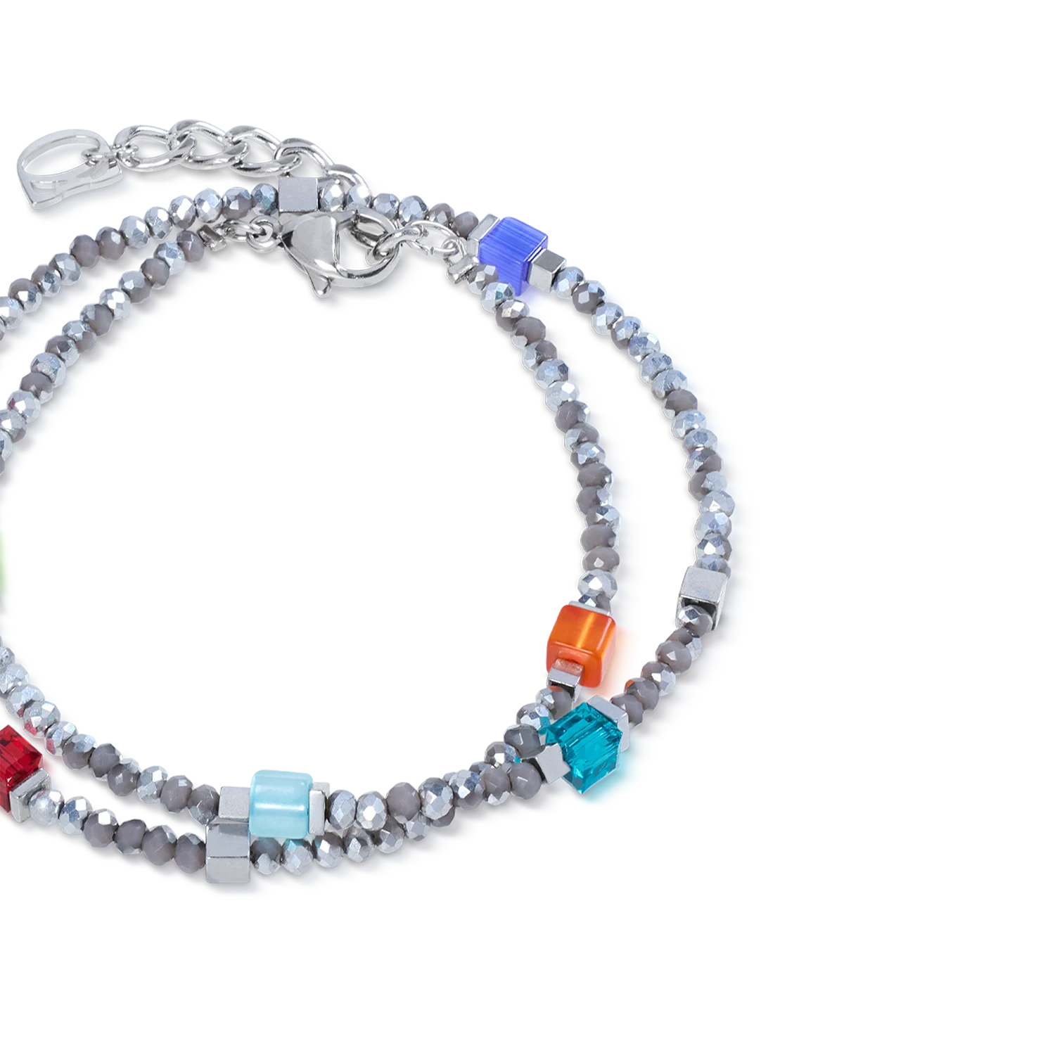Joyful Colours Flex Bracelet silver-multicolour - Image 2