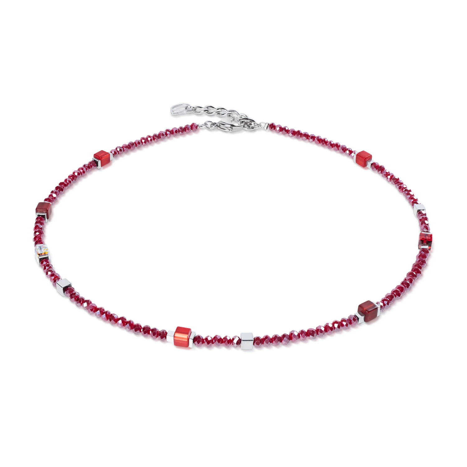 Joyful Colours Flex Bracelet silver-red - Image 4