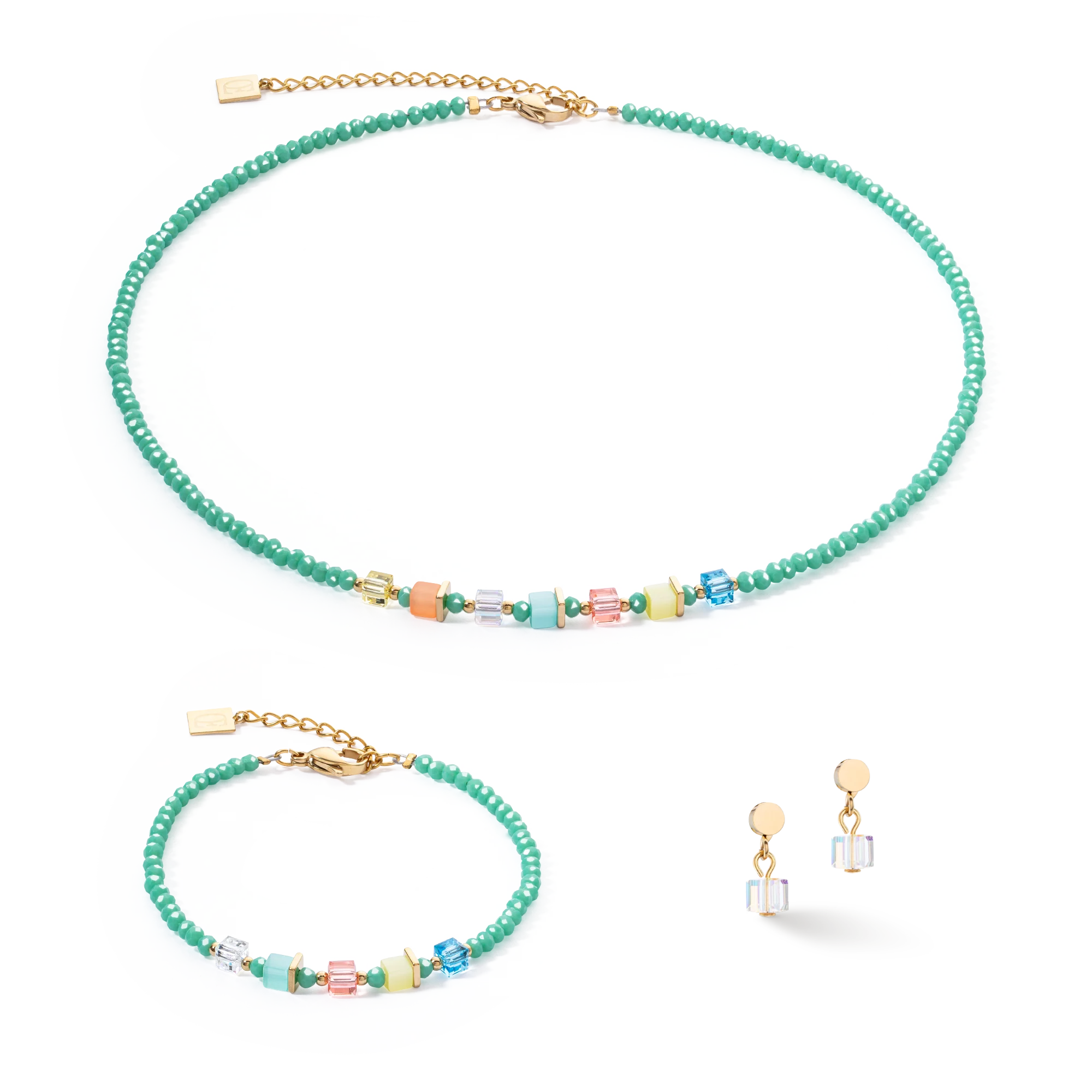 Joyful Colours necklace green-multicolor - Image 3