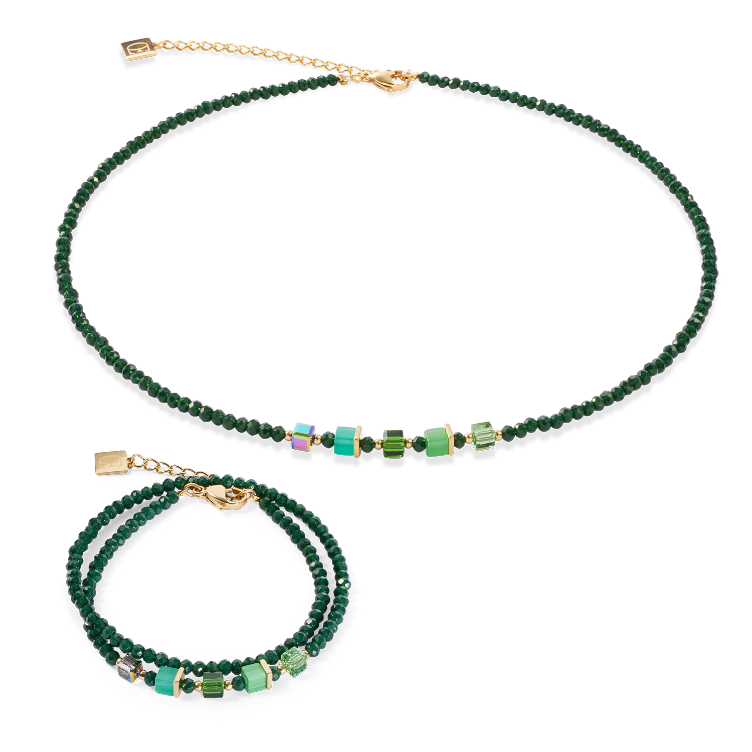 Joyful Colours Update Bracelet gold-green - Image 3