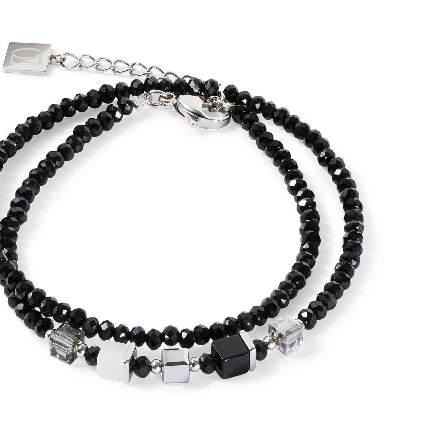 Joyful Colours Update Bracelet silver-black - Image 2