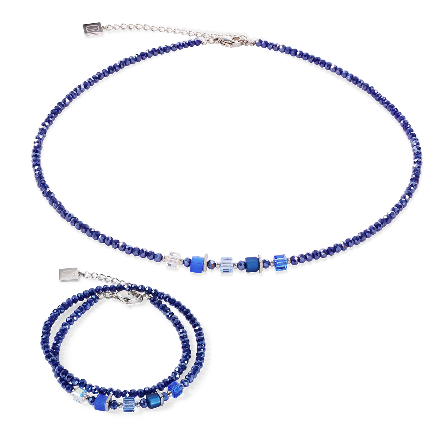 Joyful Colours Update Bracelet silver-blue - Image 3