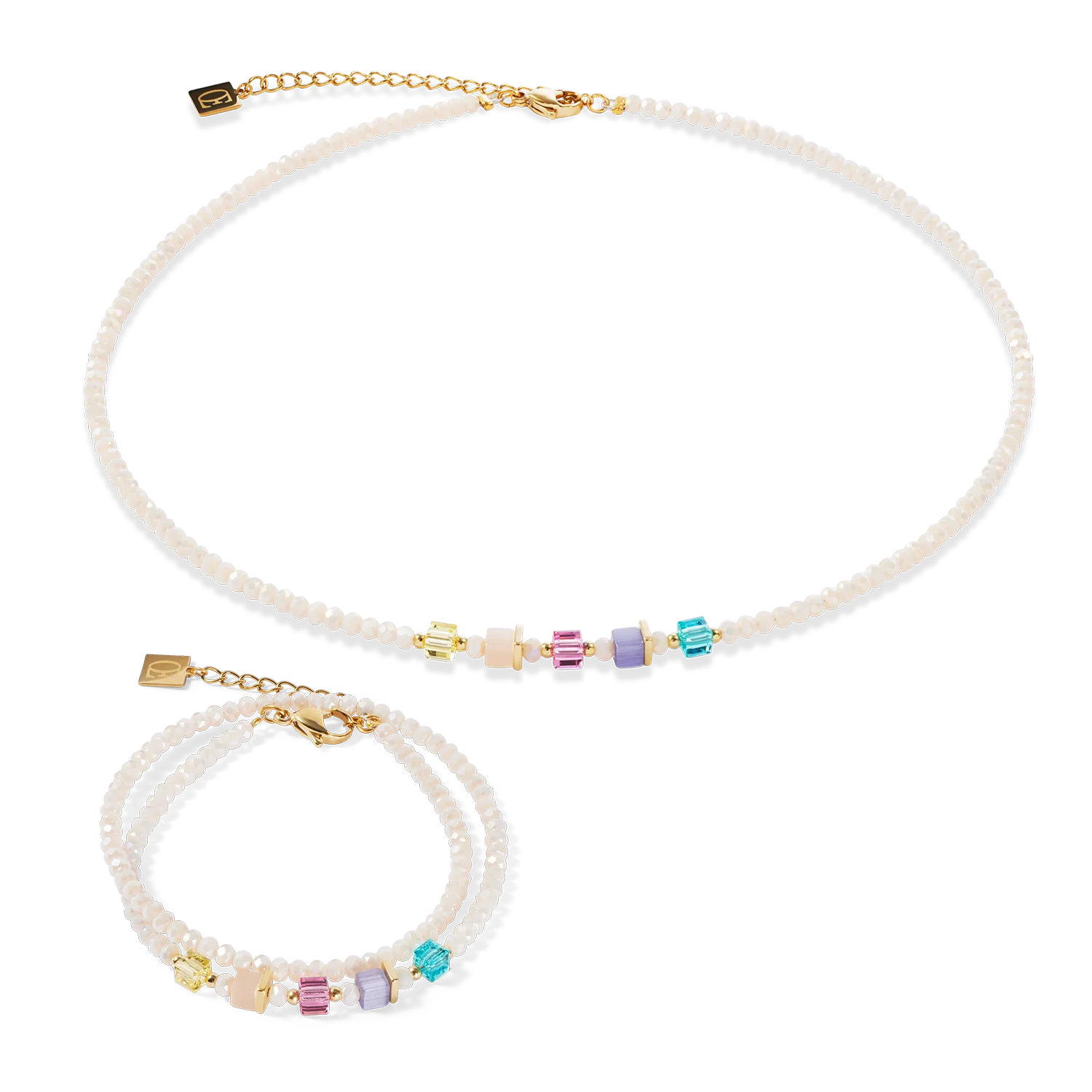 Joyful Colours Update Necklace gold-multicolour - Image 3