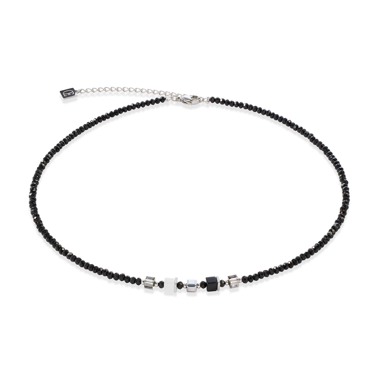 Joyful Colours Update Necklace silver-black